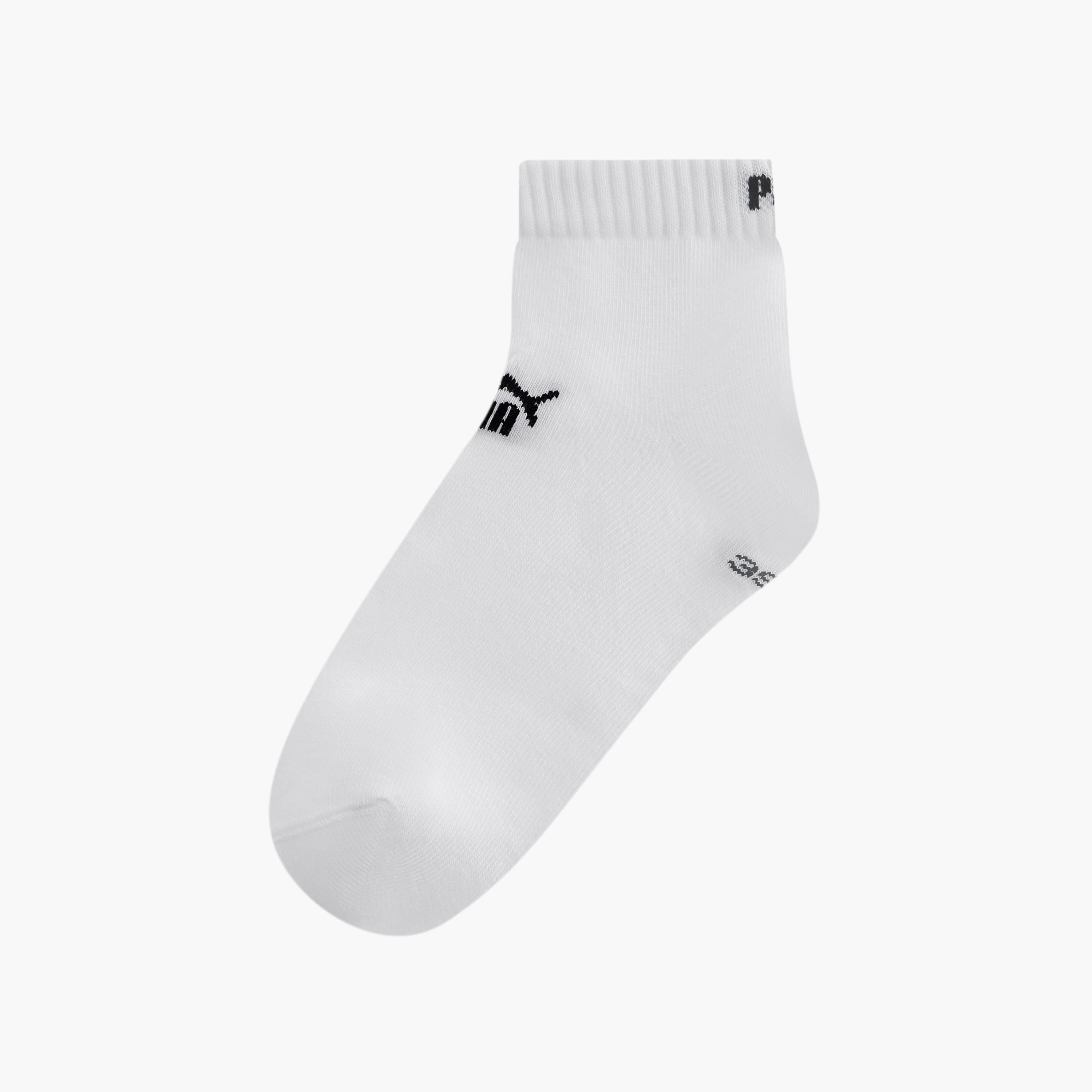 طقم جوارب بطول الكاحل 3 أزواج بطبعات شعار من بوما-men-socks-image-2