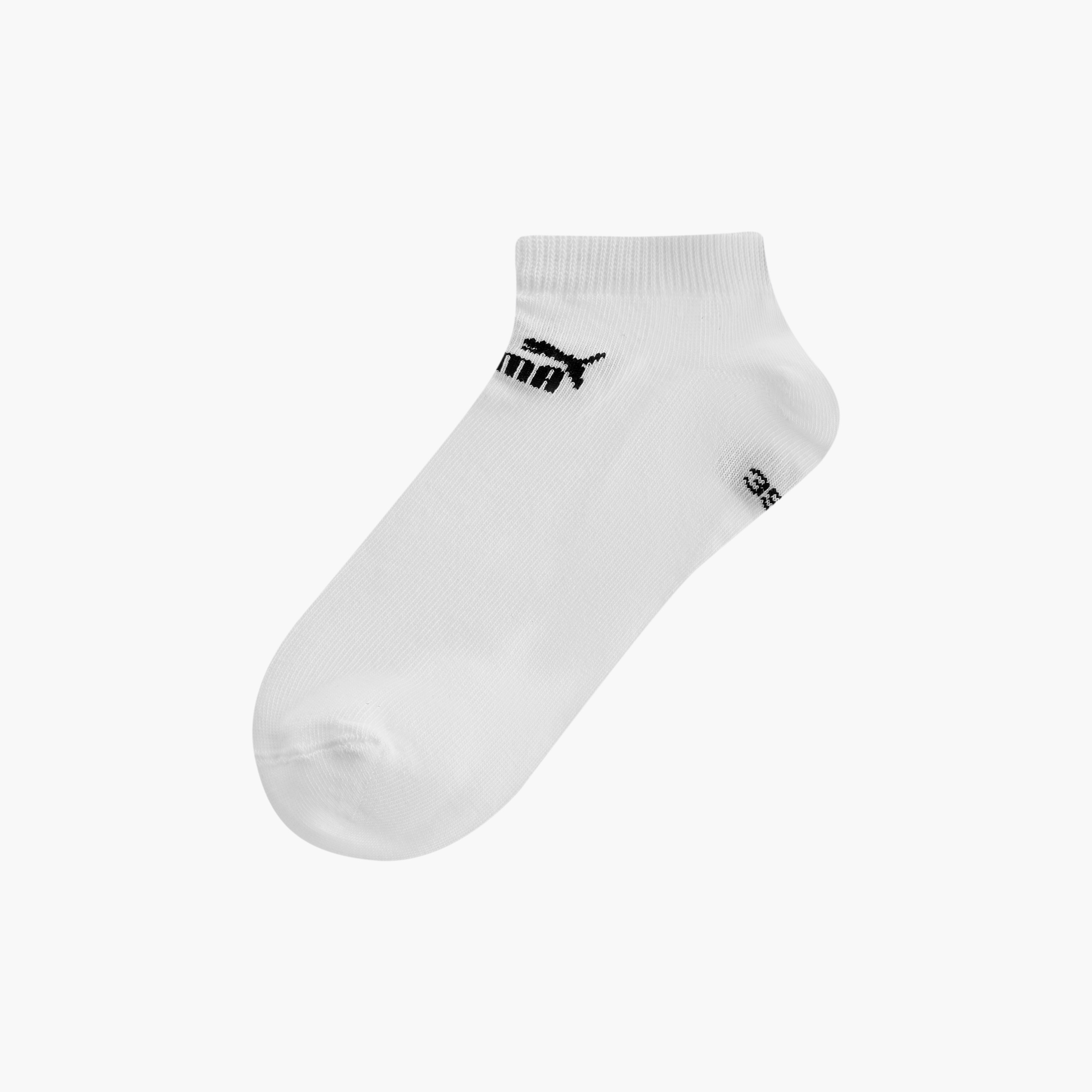 PUMA Logo Print Ankle Length Socks - Set of 3-men-socks-image-2