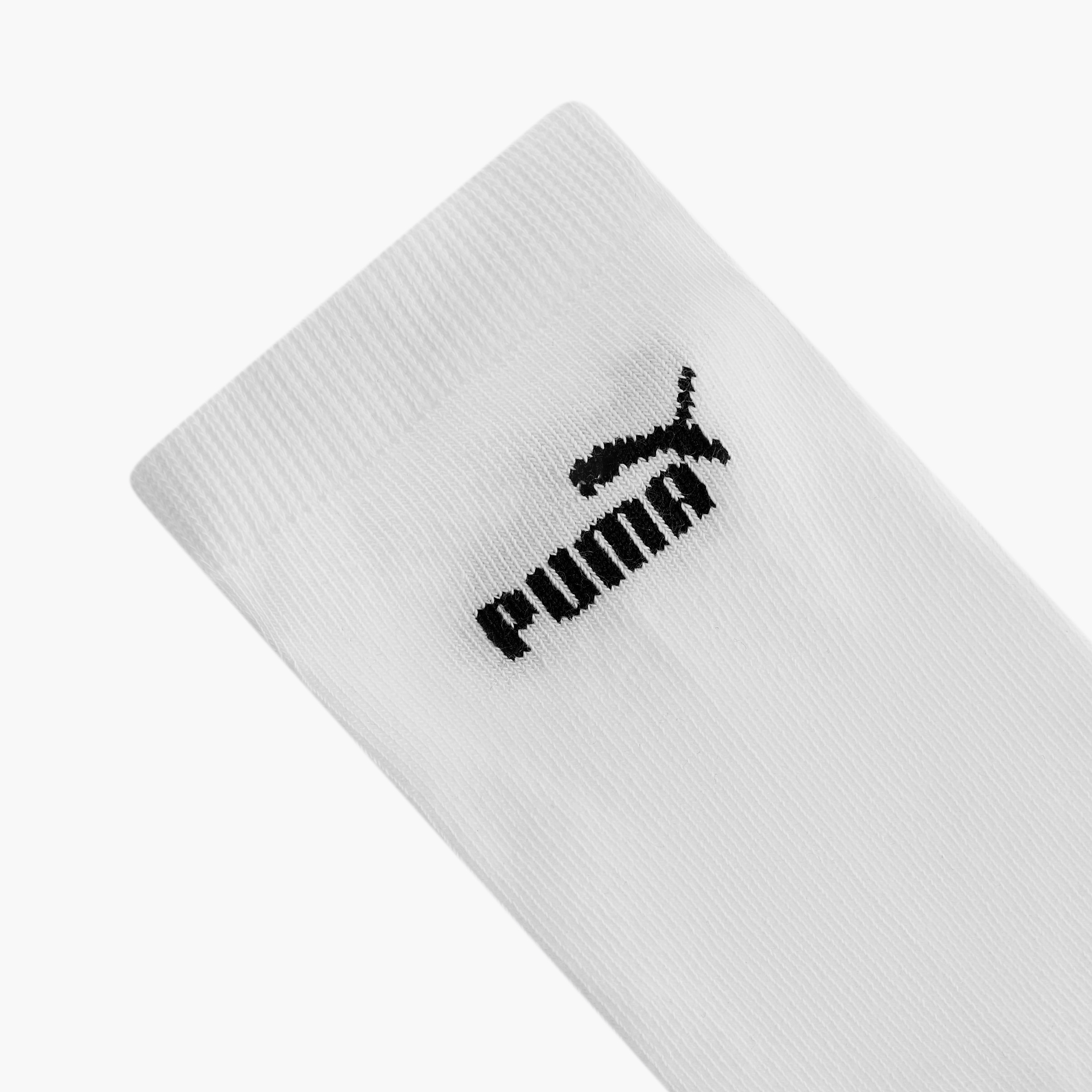 طقم جوارب بطول الكاحل 3 أزواج بطبعات شعار من بوما-men-socks-image-6