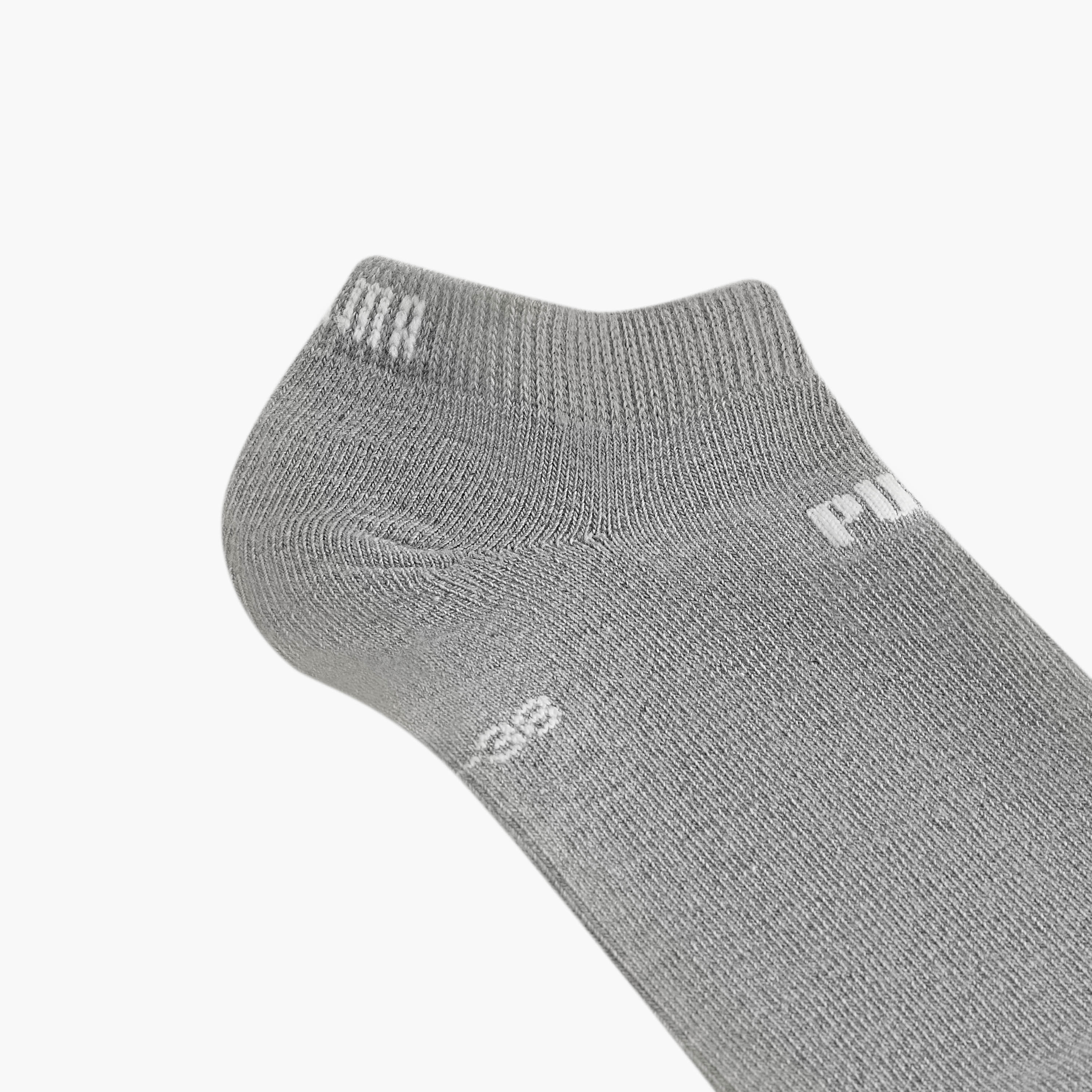 طقم جوارب 3 أزواج بطول الكاحل وبطبعات شعار من بوما-men-socks-image-5