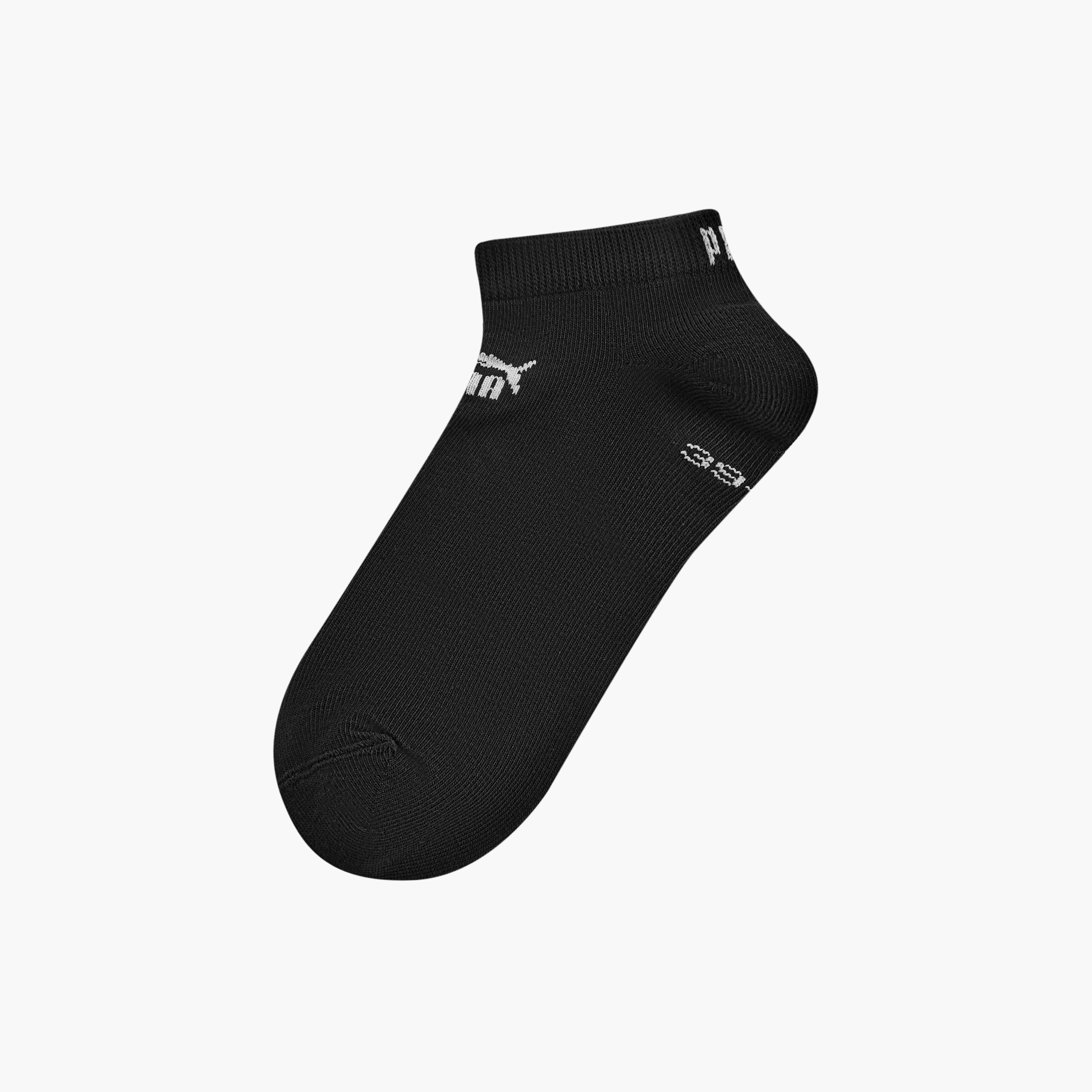 طقم جوارب 3 أزواج بطول الكاحل وبطبعات شعار من بوما-men-socks-image-2