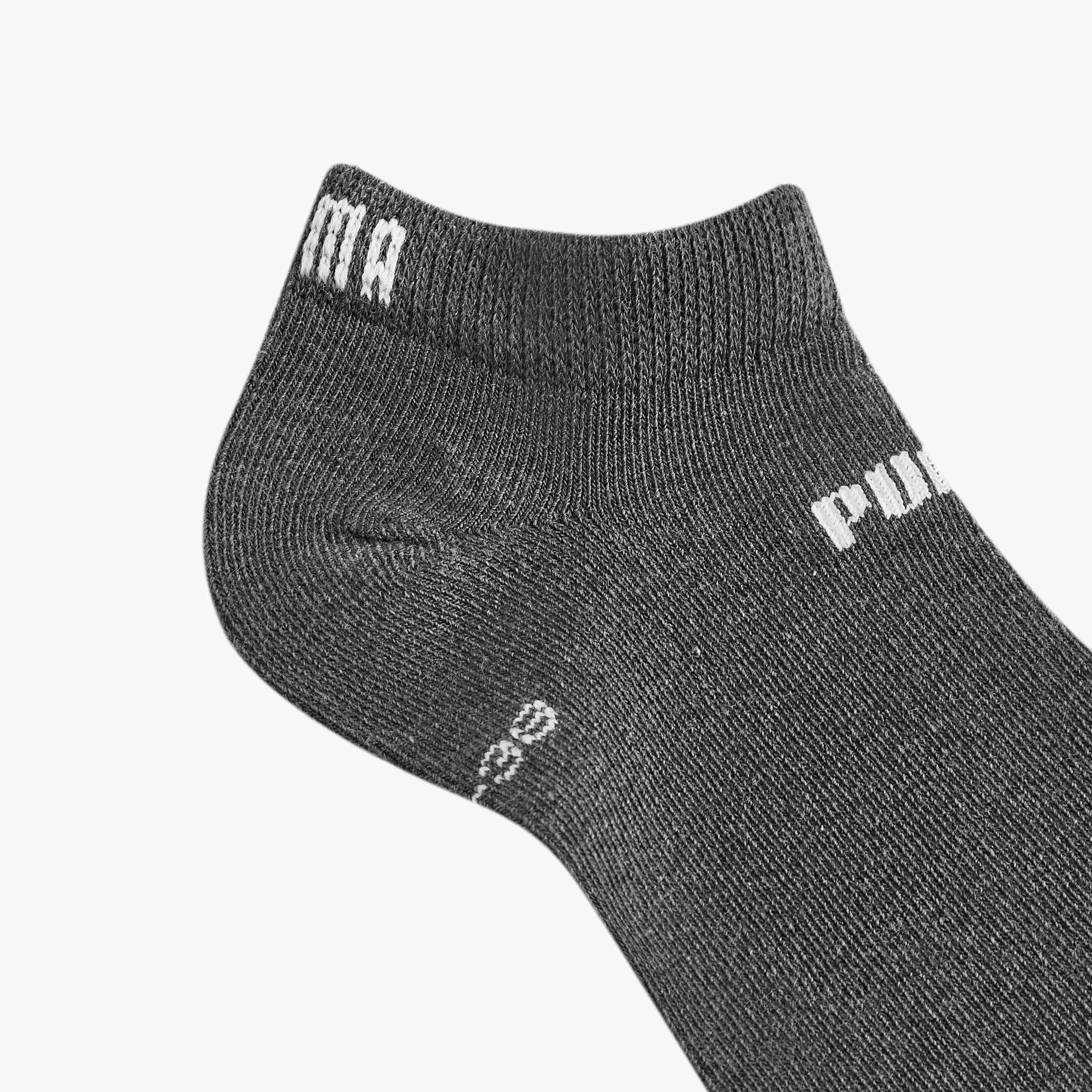 طقم جوارب 3 أزواج بطول الكاحل وبطبعات شعار من بوما-men-socks-image-5