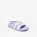 Kappa Girls' Logo Print Slip-On Slide Slippers-Girl%27s Flip Flops & Beach Slippers-thumbnailMobile-1