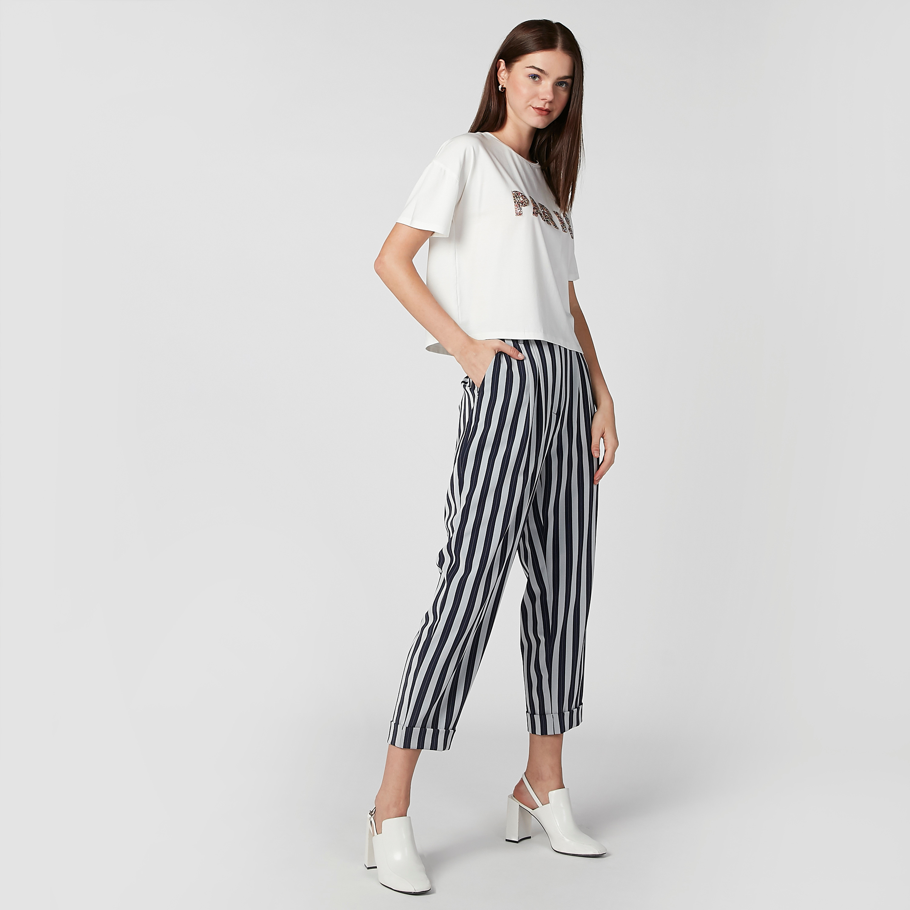 Striped Trousers with Pocket Detail and Belt Loops-women-clothing-trousers-image-6