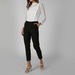 Striped Formal Trousers with Side Pockets and Belt Loops-Pants-thumbnail-0