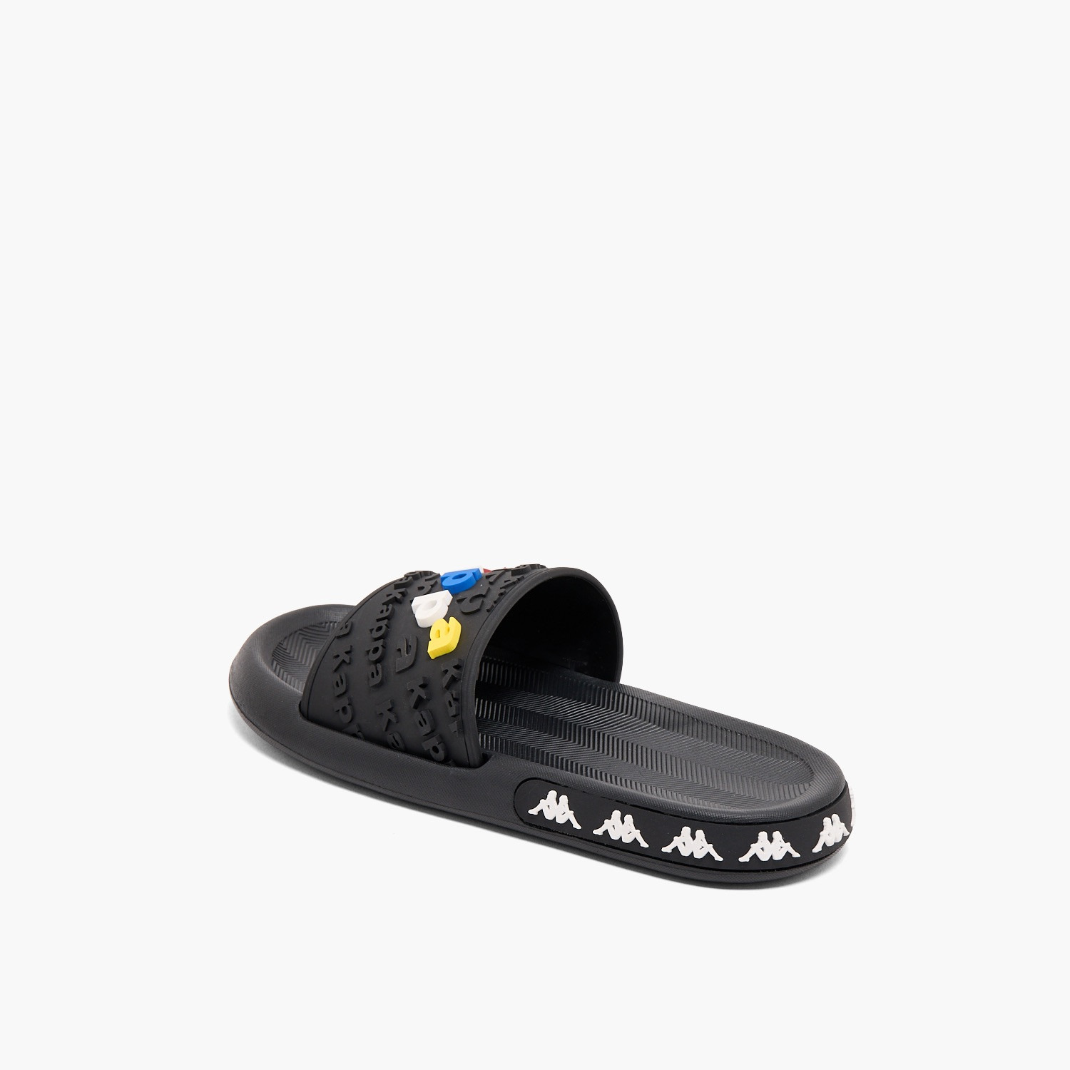 Kappa Boys Logo Embossed Slides-boys-shoes-sandals-image-4