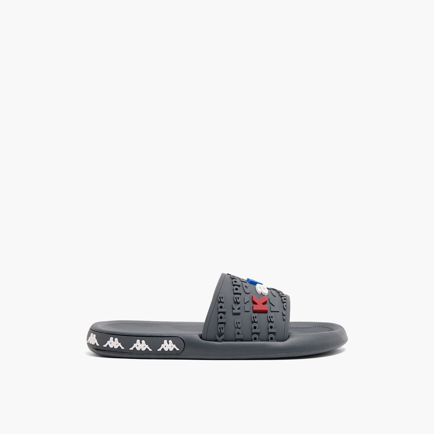 Kappa Boys Logo Embossed Slides-boys-shoes-sandals-image-2