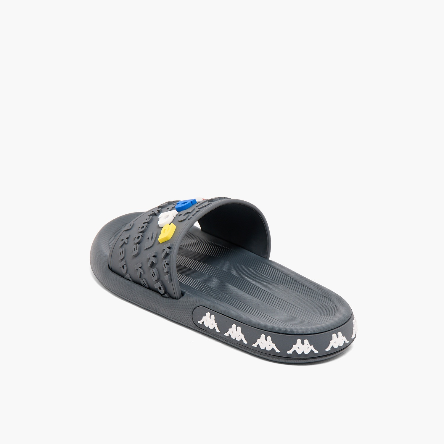 Kappa Boys Logo Embossed Slides-boys-shoes-sandals-image-4
