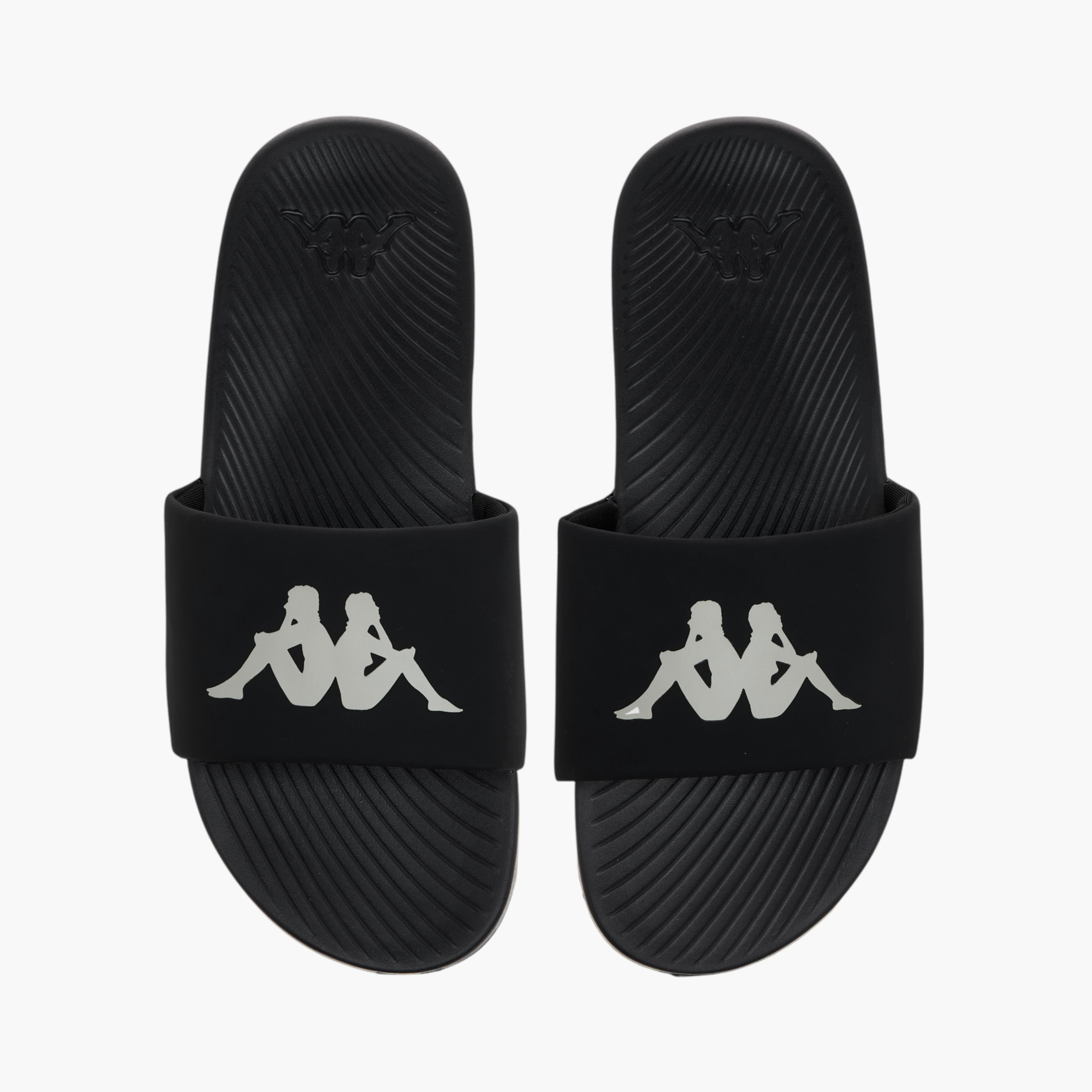Kappa Men's Logo Print Slip-On Slides-men-shoes-flipflopsandslides-image-1