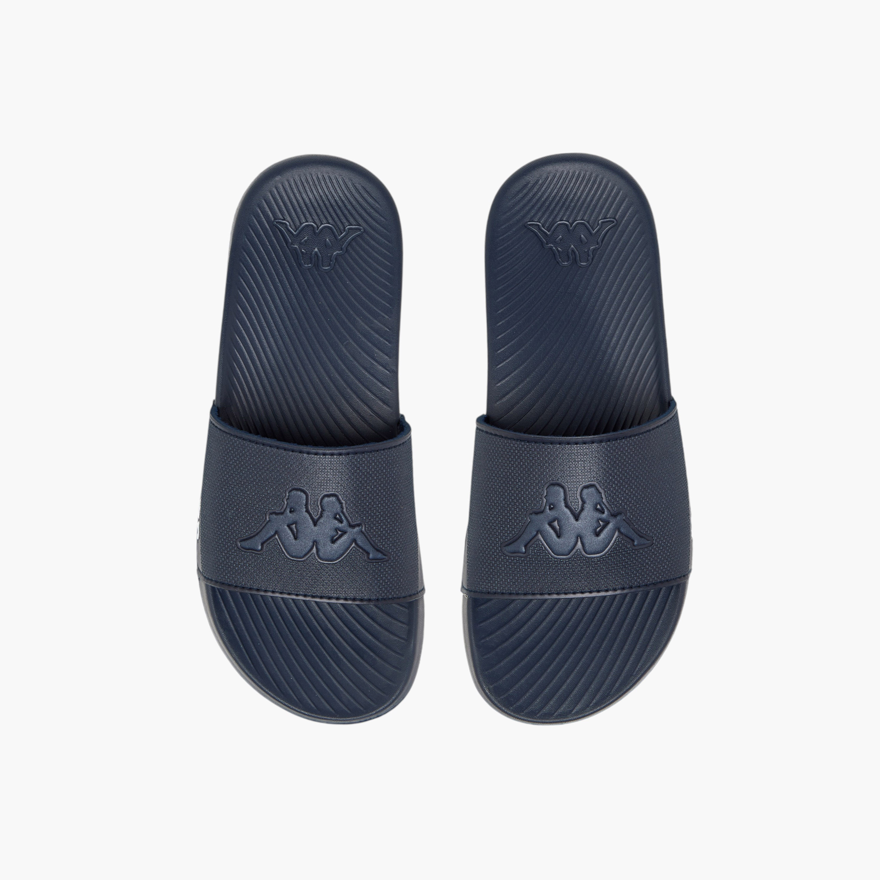 Kappa Unisex Logo Detail Slides-girls-shoes-flipflopsandslides-image-1