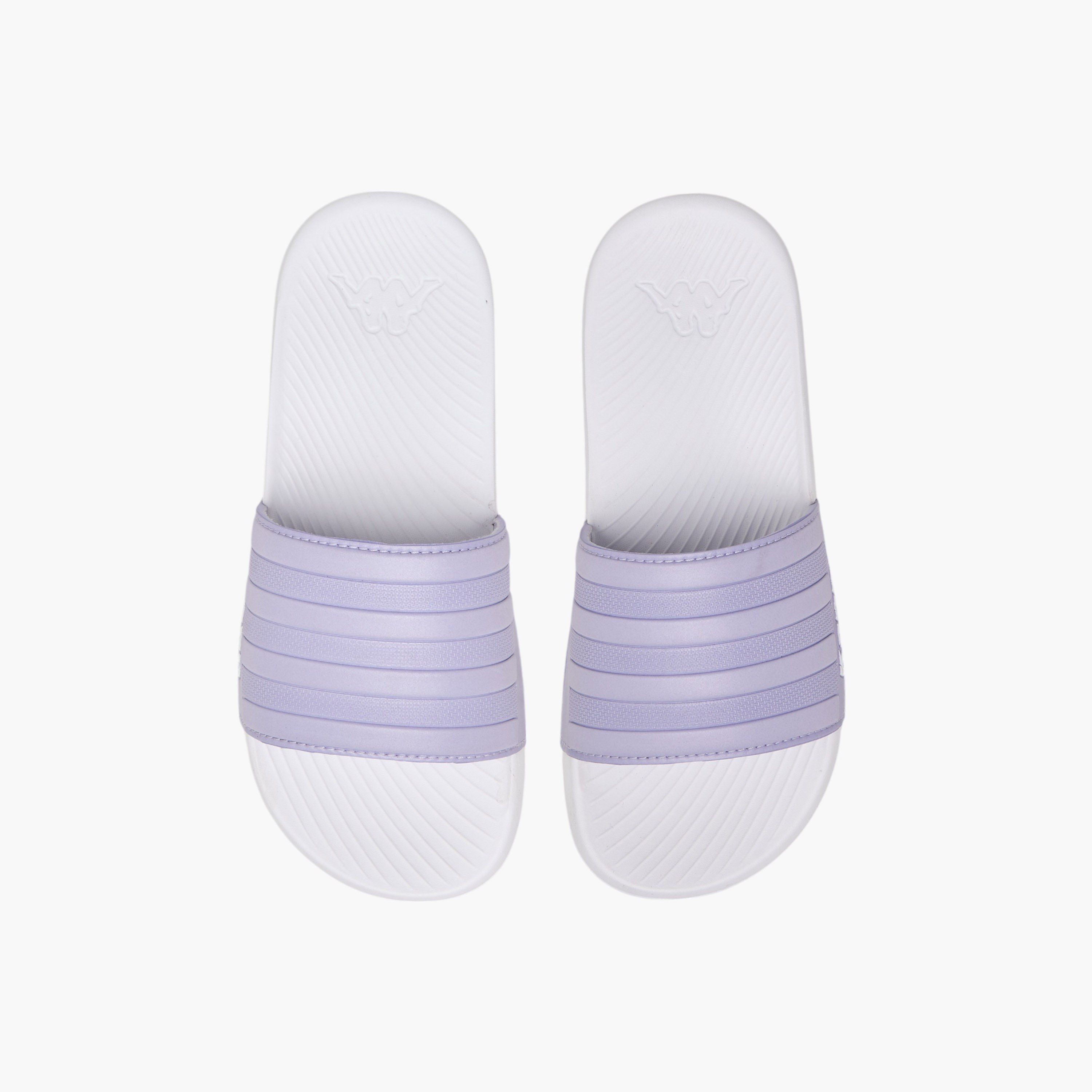 Kappa Girls' Logo Detail Slides-girls-shoes-flipflopsandslides-image-1