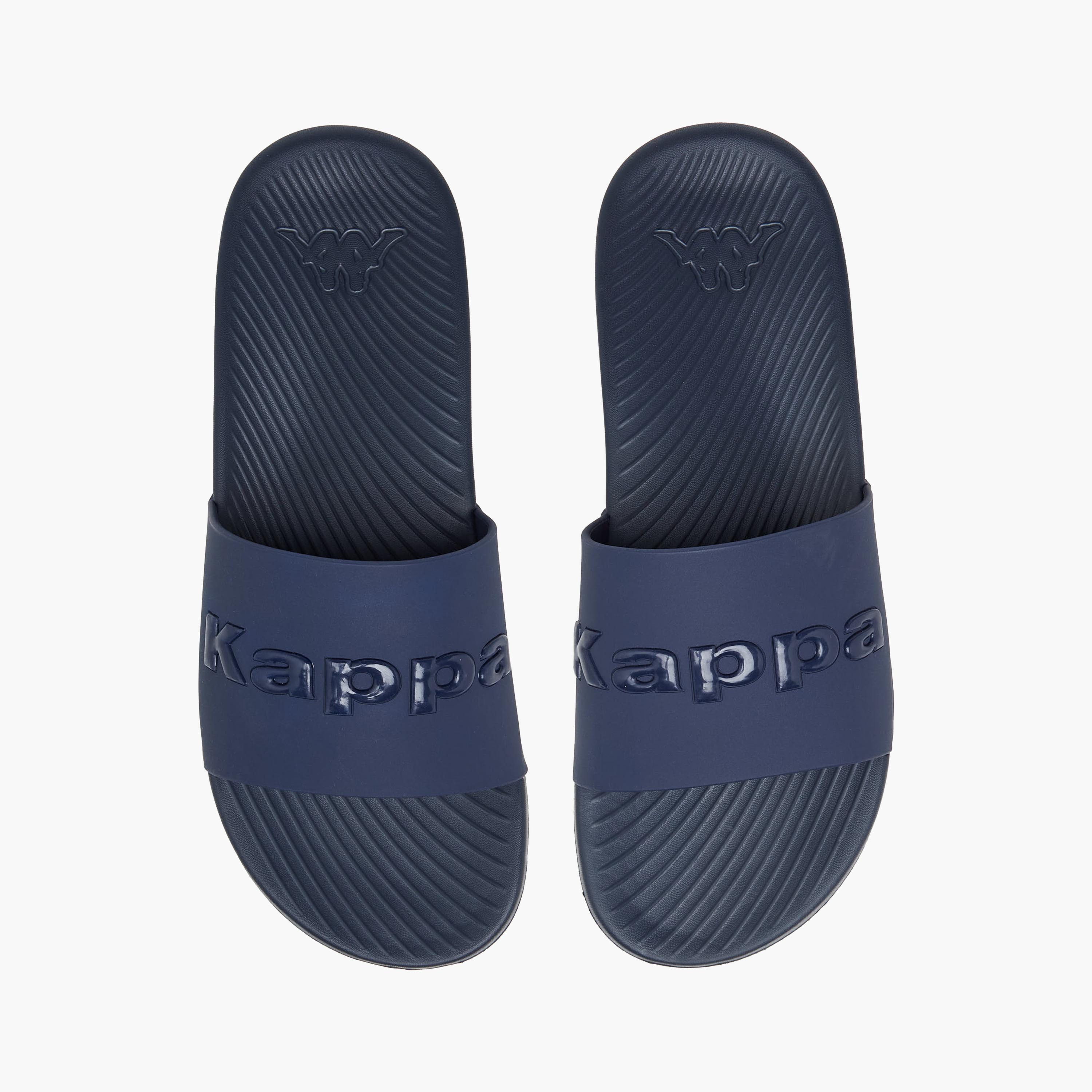 Kappa Men Logo Embossed Slides-men-shoes-flipflopsandslides-image-1