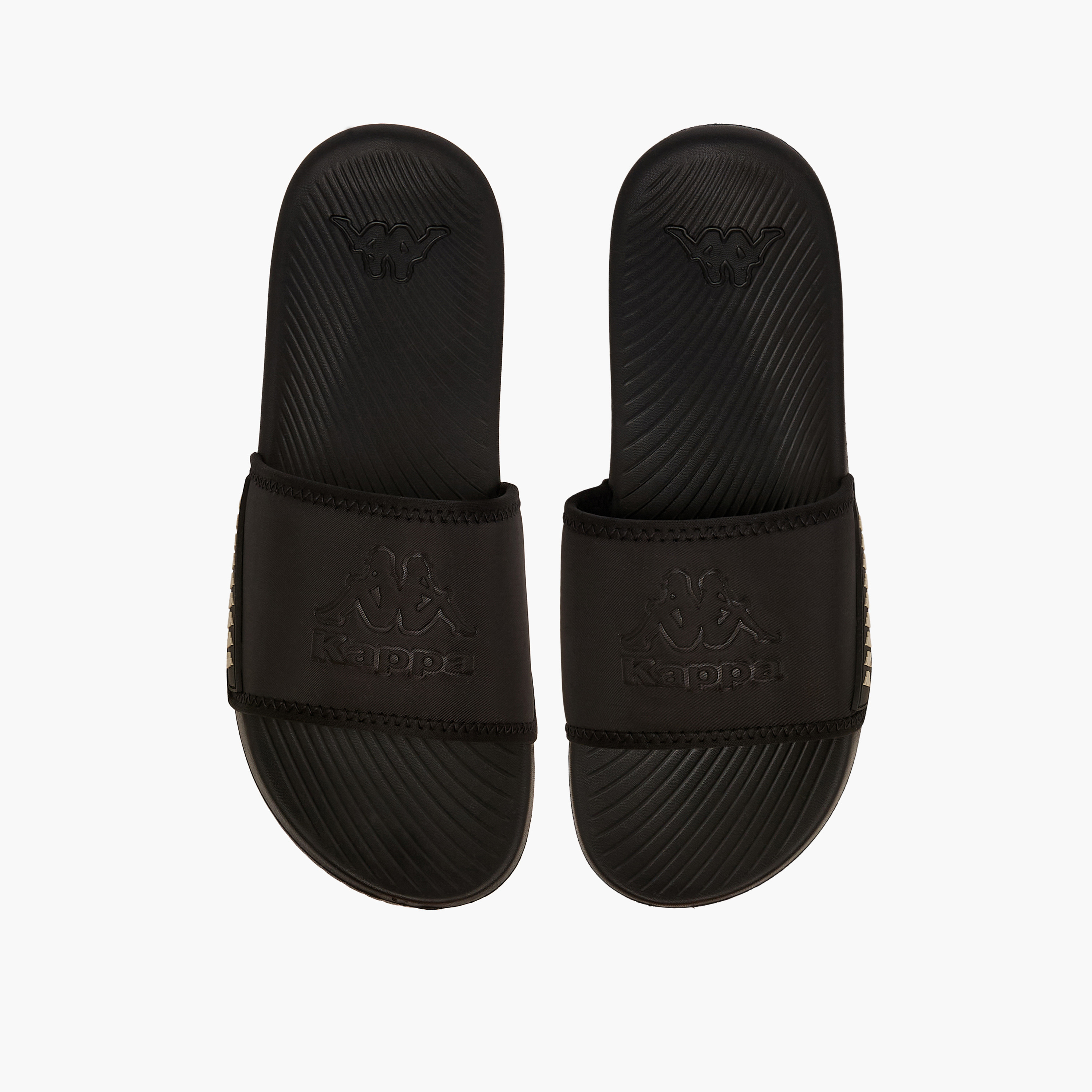 Kappa Men Logo Embossed Slides-men-shoes-flipflopsandslides-image-1