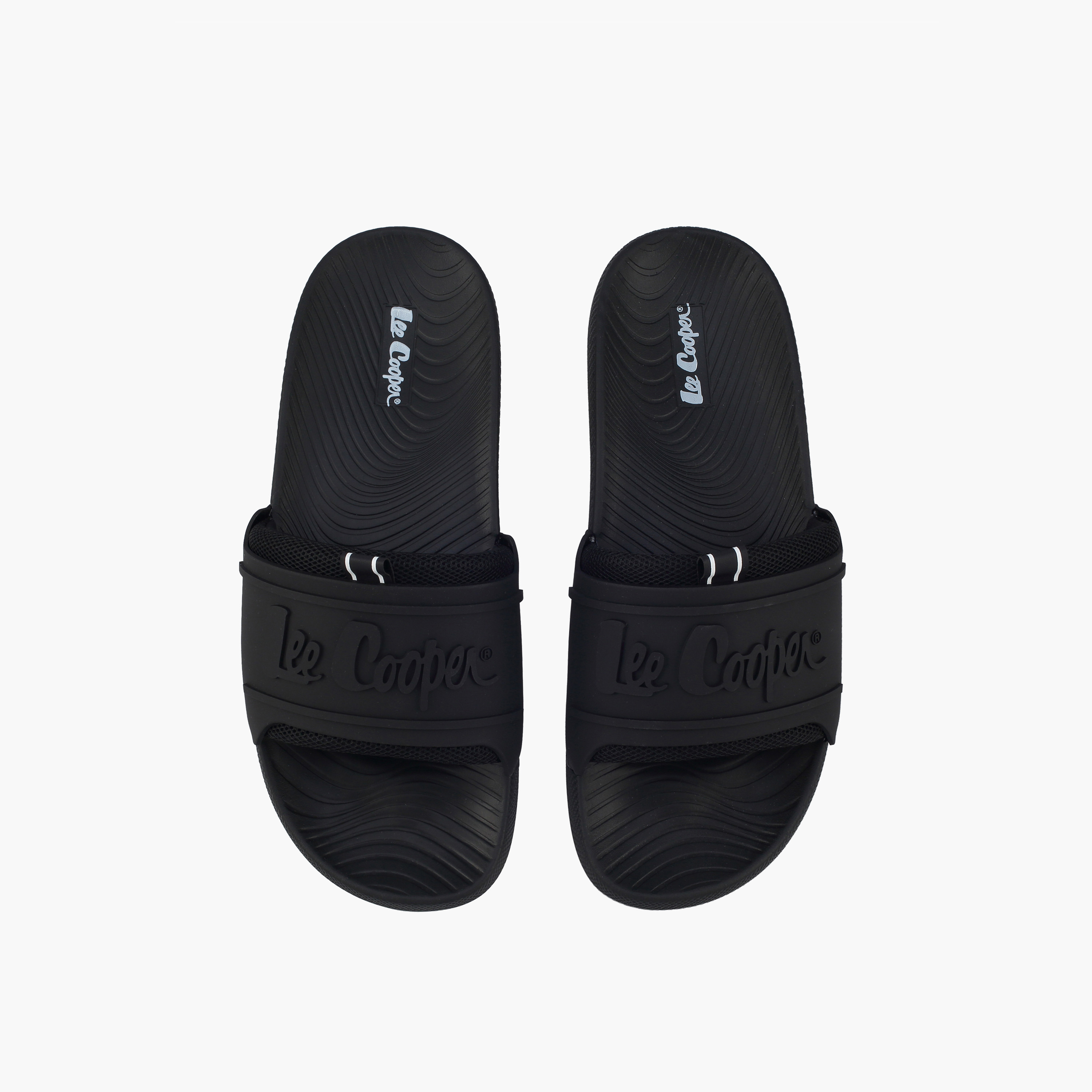 Lee Cooper Men Embossed Slides-men-shoes-flipflopsandslides-image-1