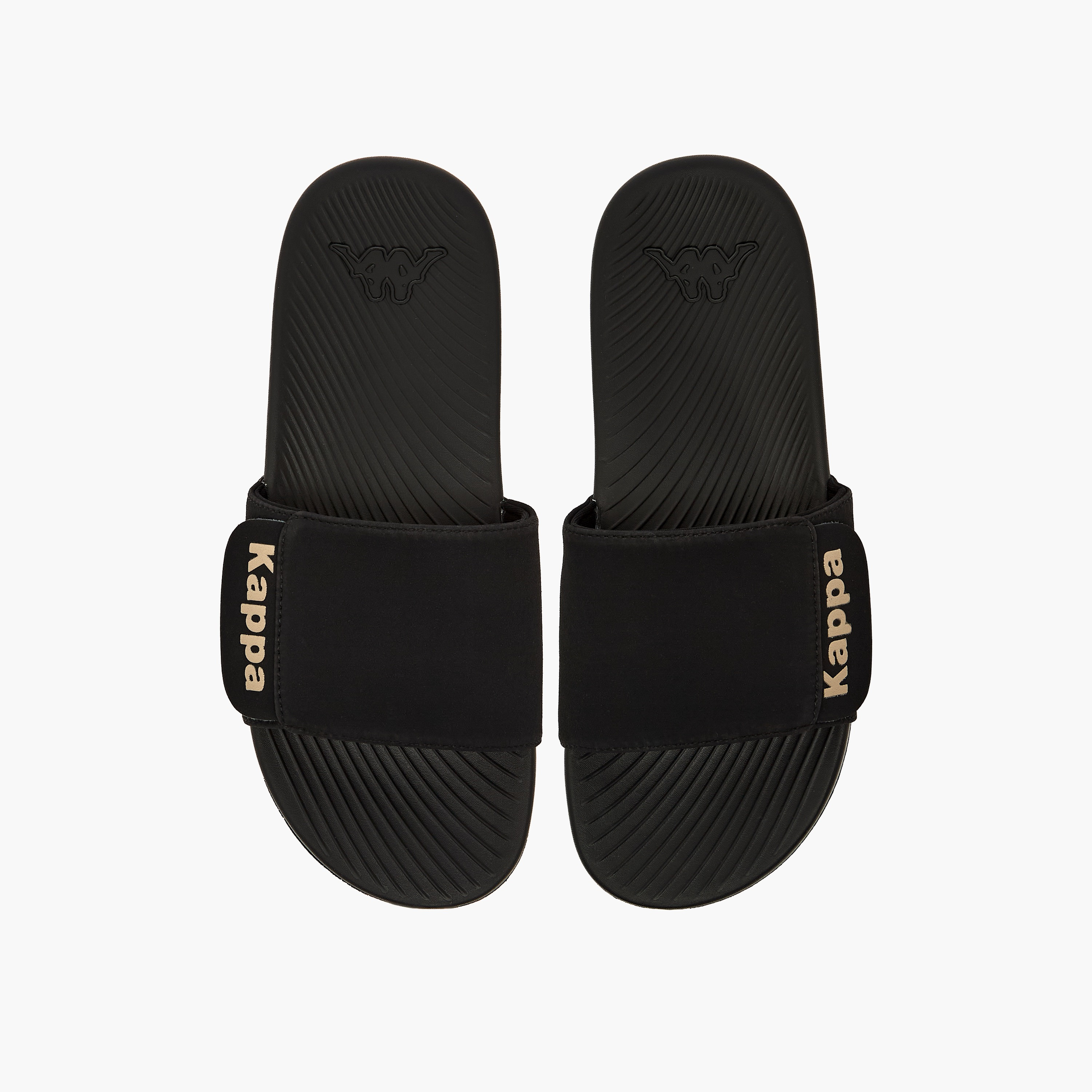 Kappa Men Logo Print Slides-men-shoes-flipflopsandslides-image-1