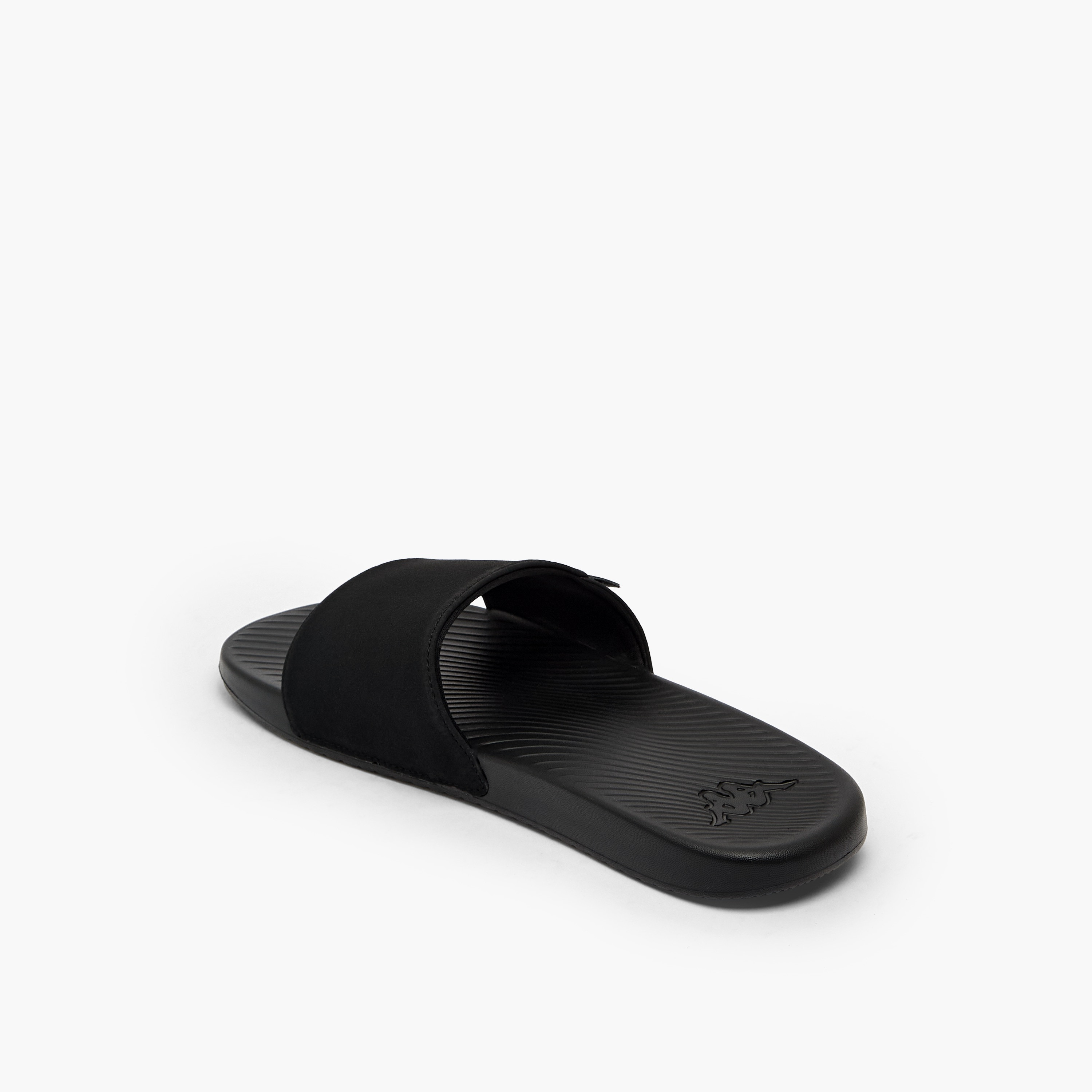 Kappa Men Logo Print Slides-men-shoes-flipflopsandslides-image-5