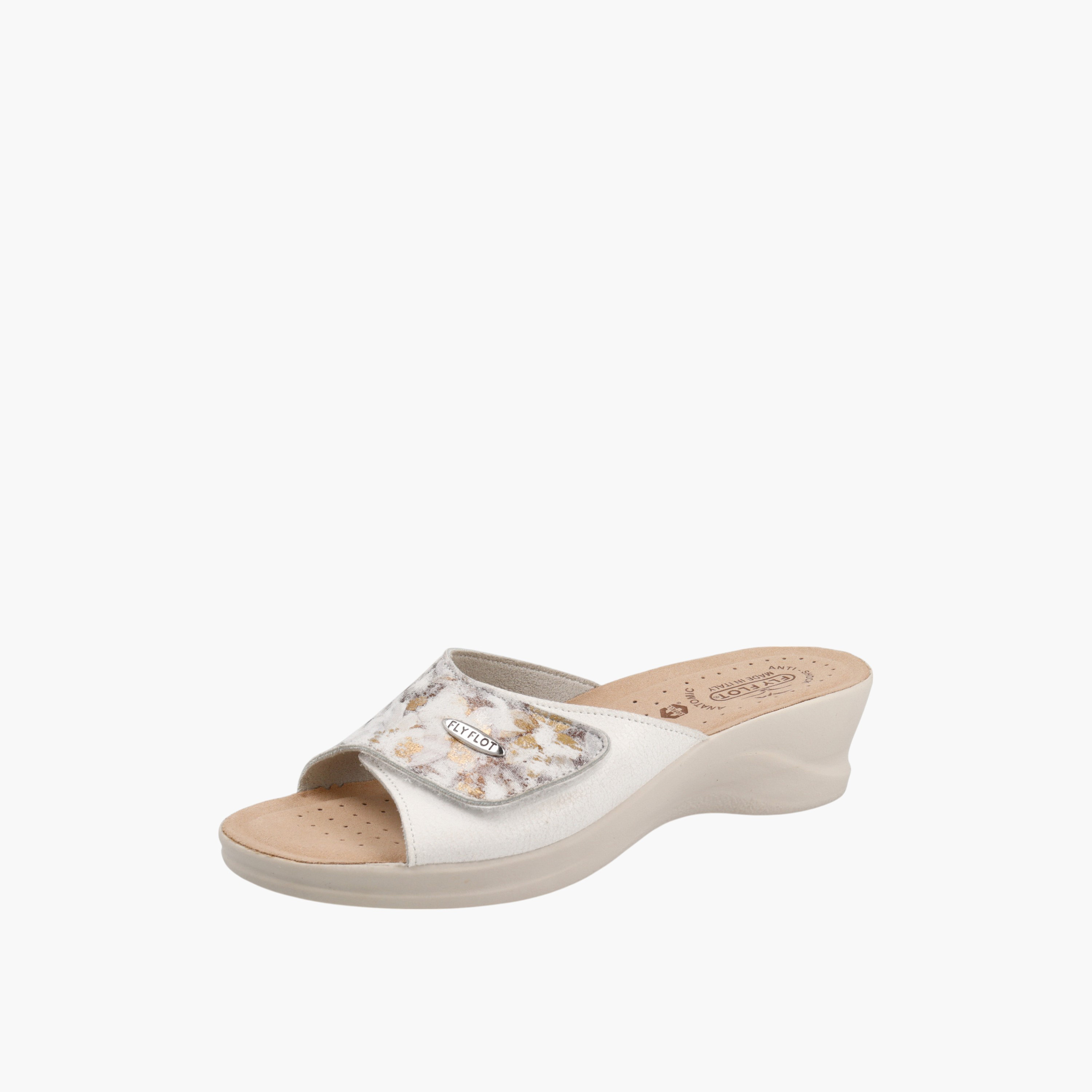 FlyFlot Printed Slip-On Sandals with Wedge Heels-women-shoes-sandals-heeled-image-1