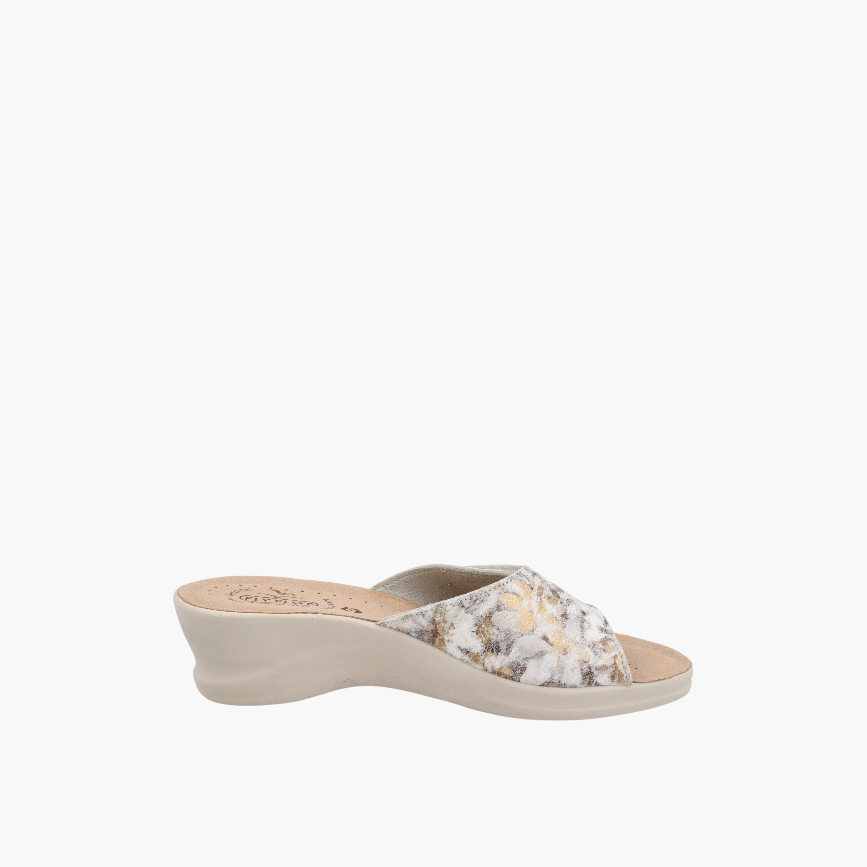 FlyFlot Printed Slip-On Sandals with Wedge Heels-women-shoes-sandals-heeled-image-2