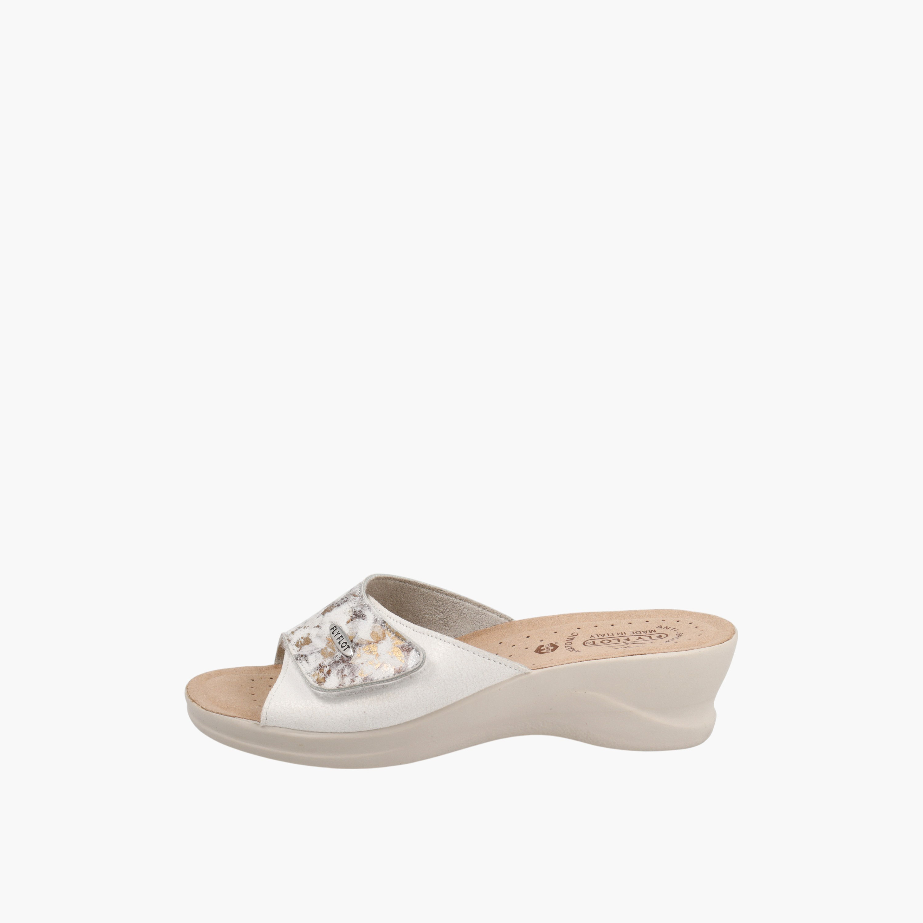 FlyFlot Printed Slip-On Sandals with Wedge Heels-women-shoes-sandals-heeled-image-4