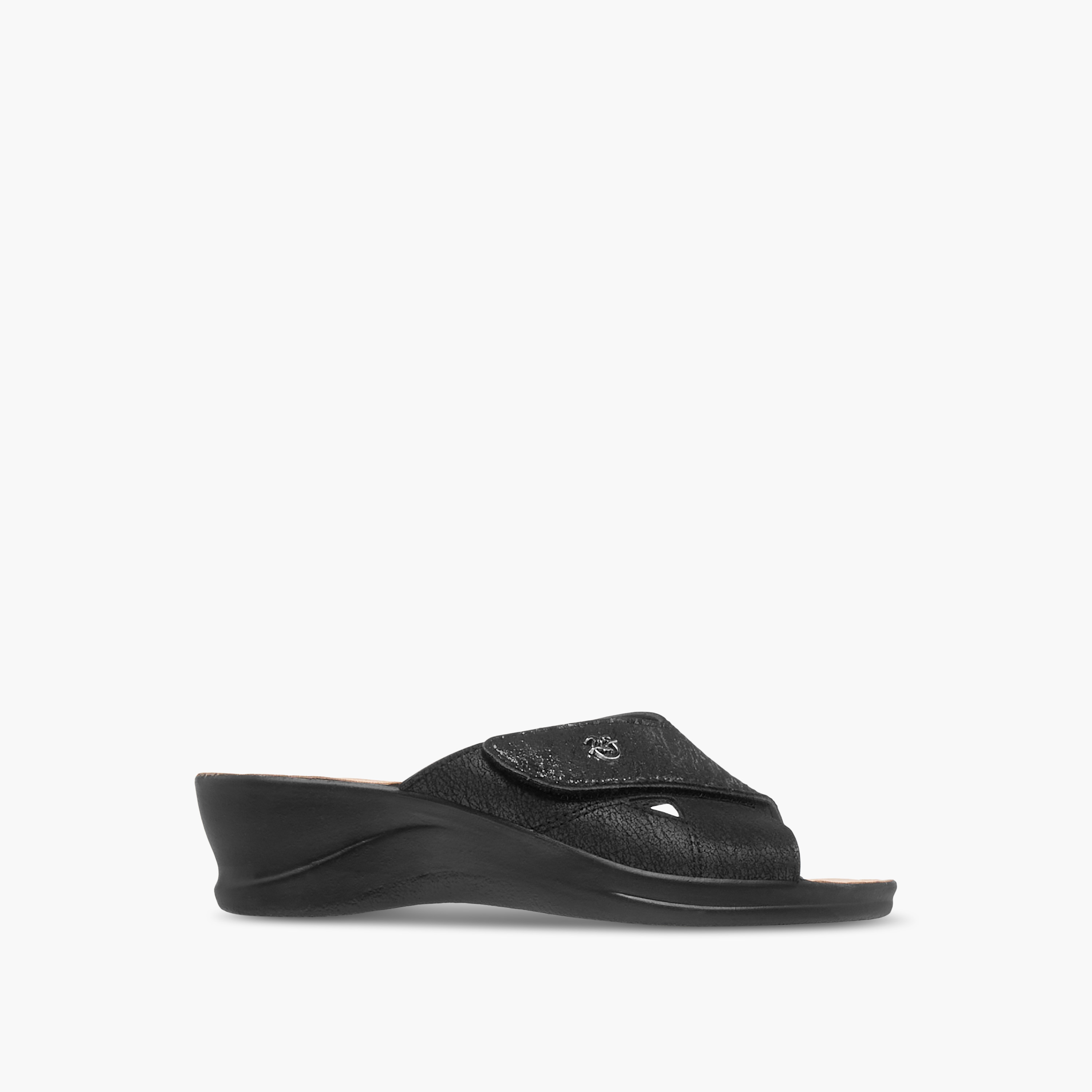 FlyFlot Cross Strap Slip-On Sandals with Wedge Heels-women-shoes-sandals-heeled-image-3