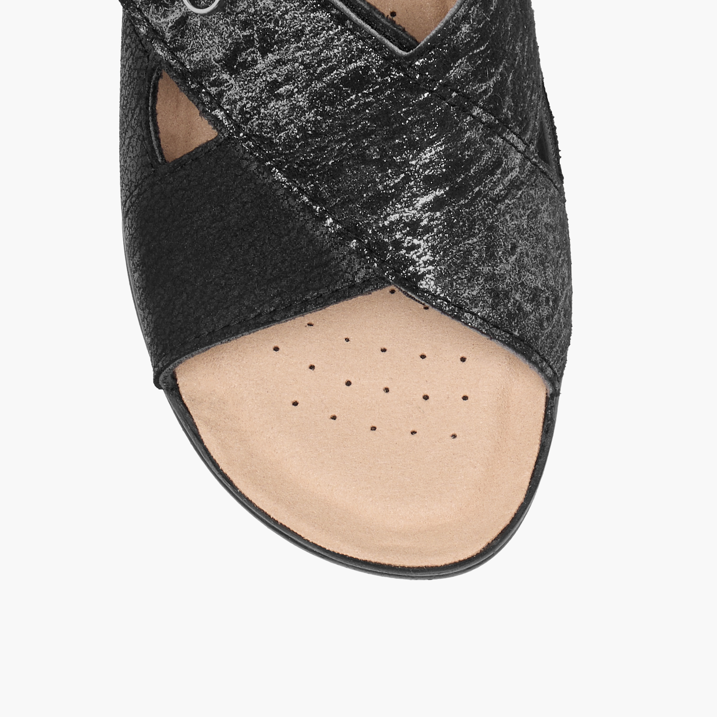 FlyFlot Cross Strap Slip-On Sandals with Wedge Heels-women-shoes-sandals-heeled-image-4