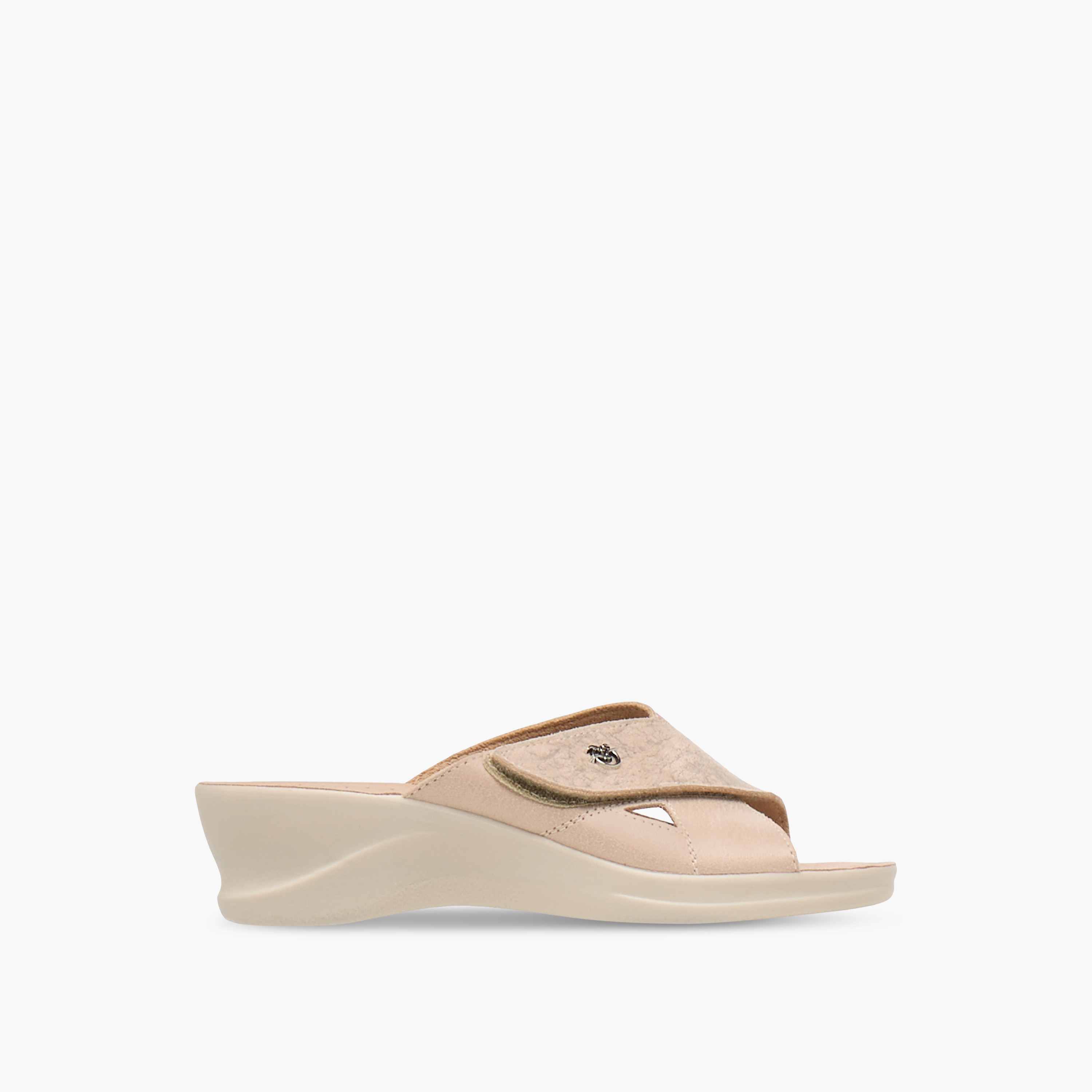 FlyFlot Cross Strap Slip-On Sandals with Wedge Heels-women-shoes-sandals-heeled-image-3