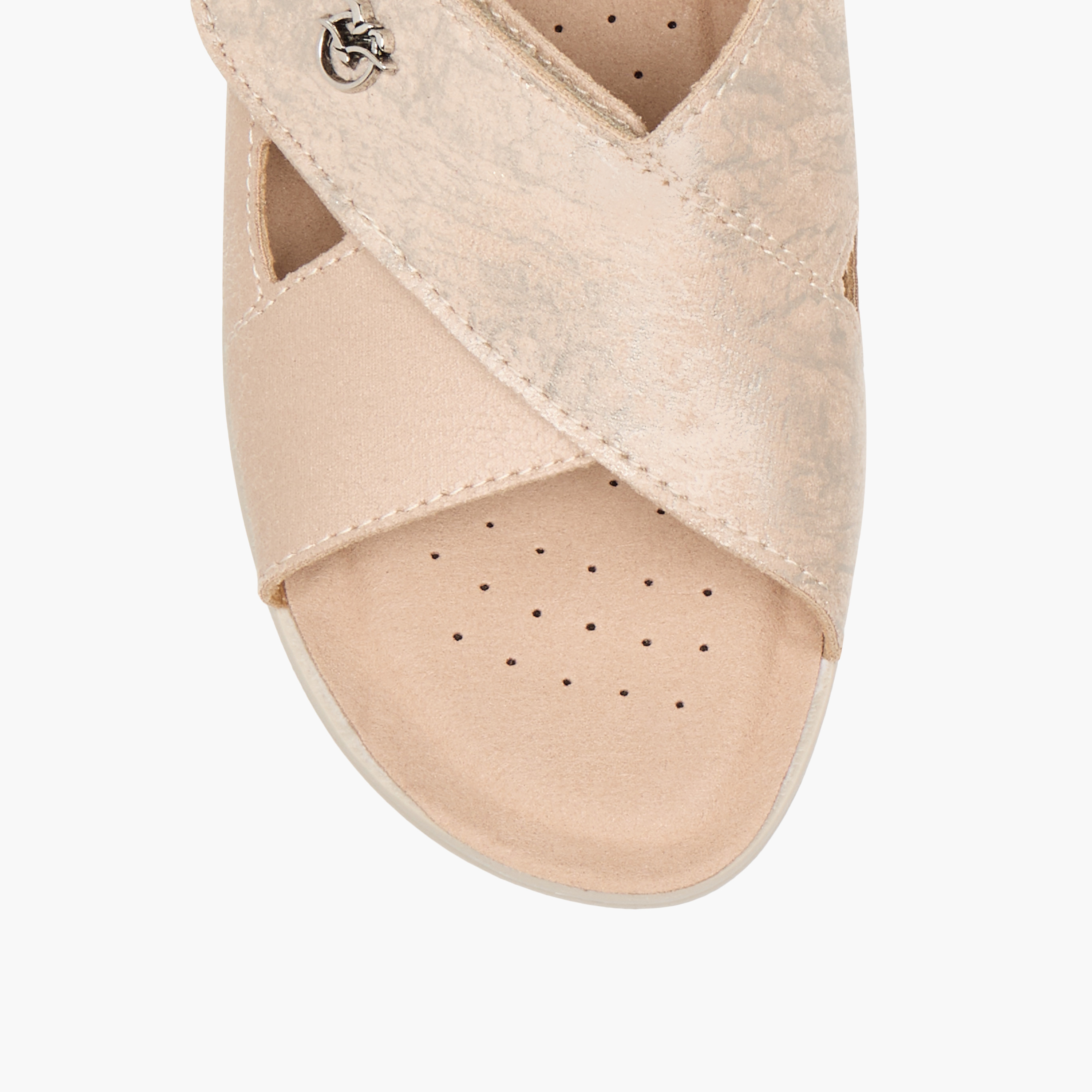 FlyFlot Cross Strap Slip-On Sandals with Wedge Heels-women-shoes-sandals-heeled-image-4