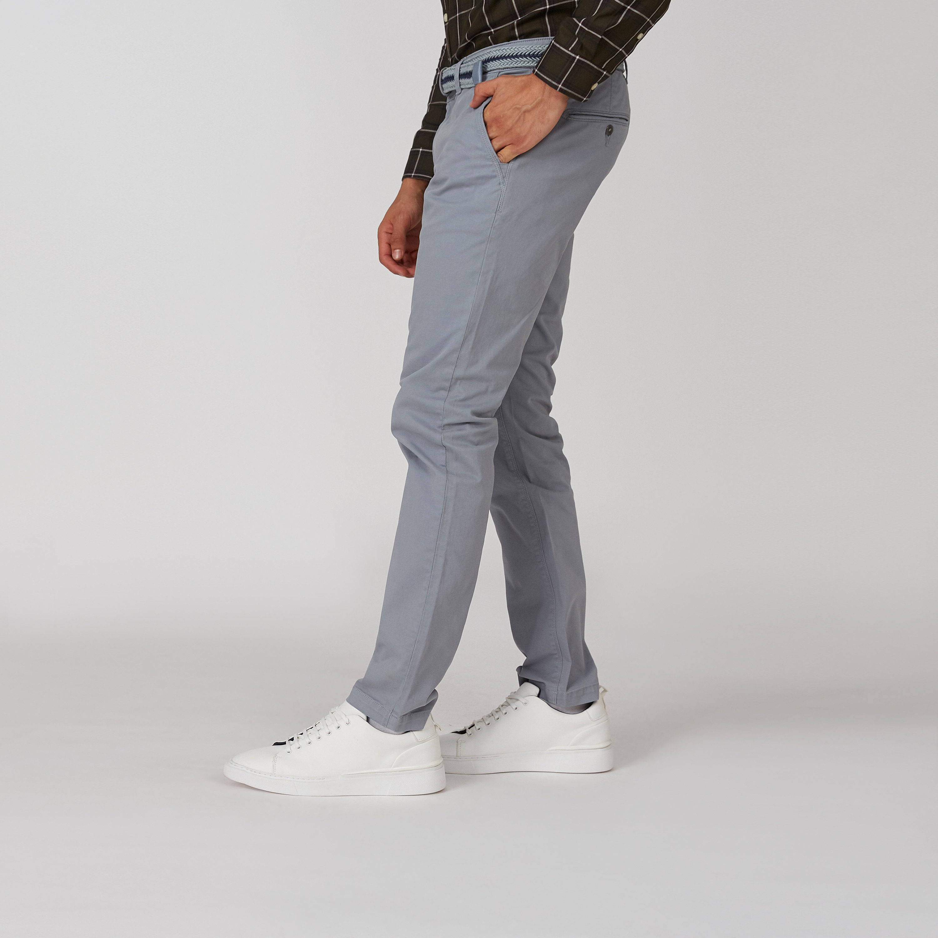 Full Length Plain Chinos with Pocket Detail and Belt Loops-men-clothing-bottoms-trousersandchinos-trousers-image-6