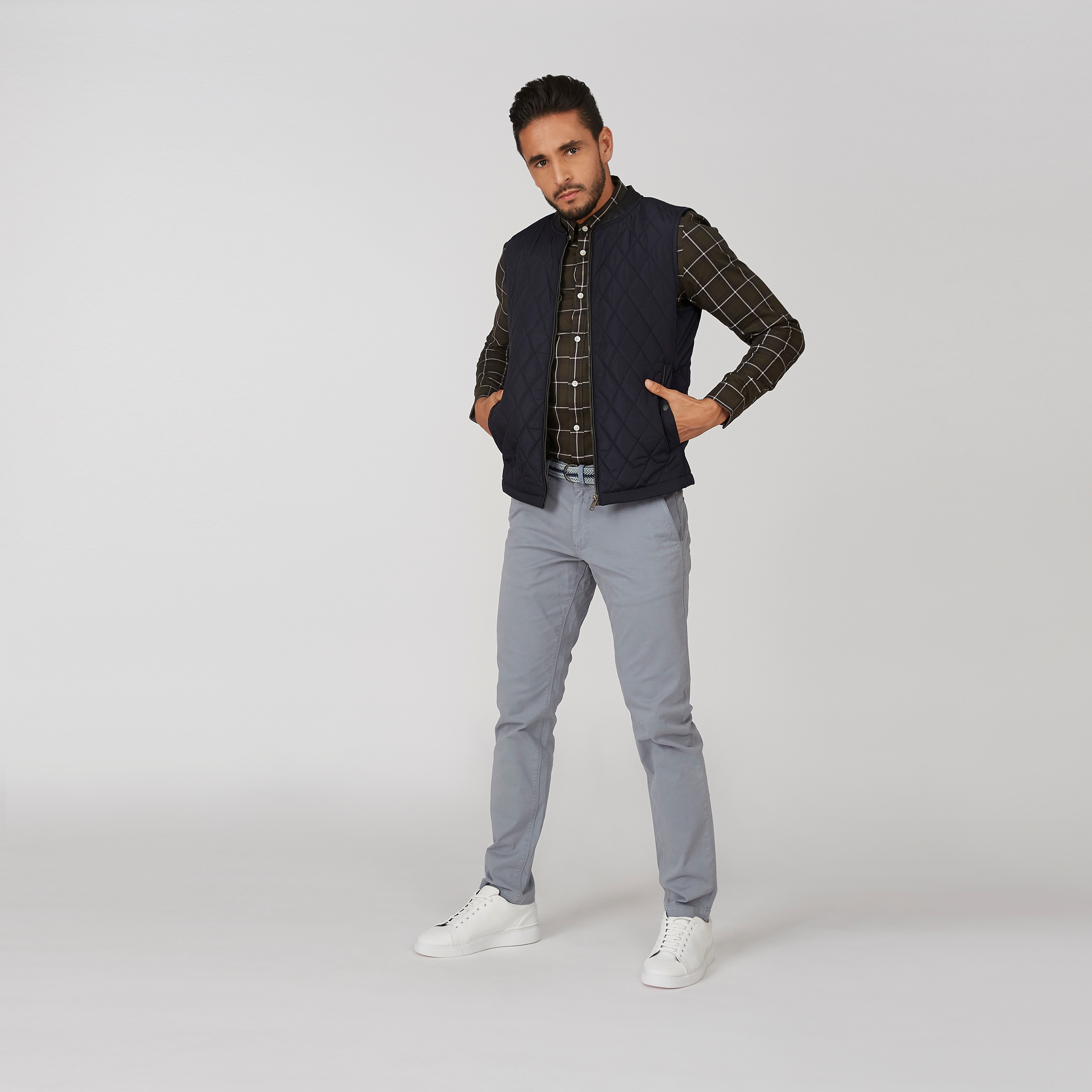 Full Length Plain Chinos with Pocket Detail and Belt Loops-men-clothing-bottoms-trousersandchinos-trousers-image-10
