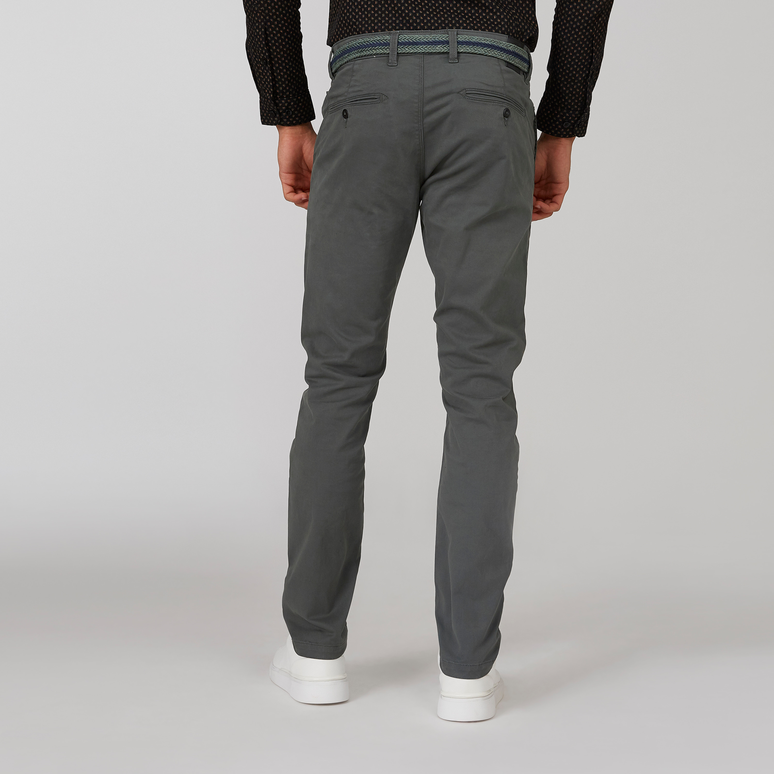 Full Length Plain Chinos with Pocket Detail and Belt Loops-men-clothing-bottoms-trousersandchinos-trousers-image-12