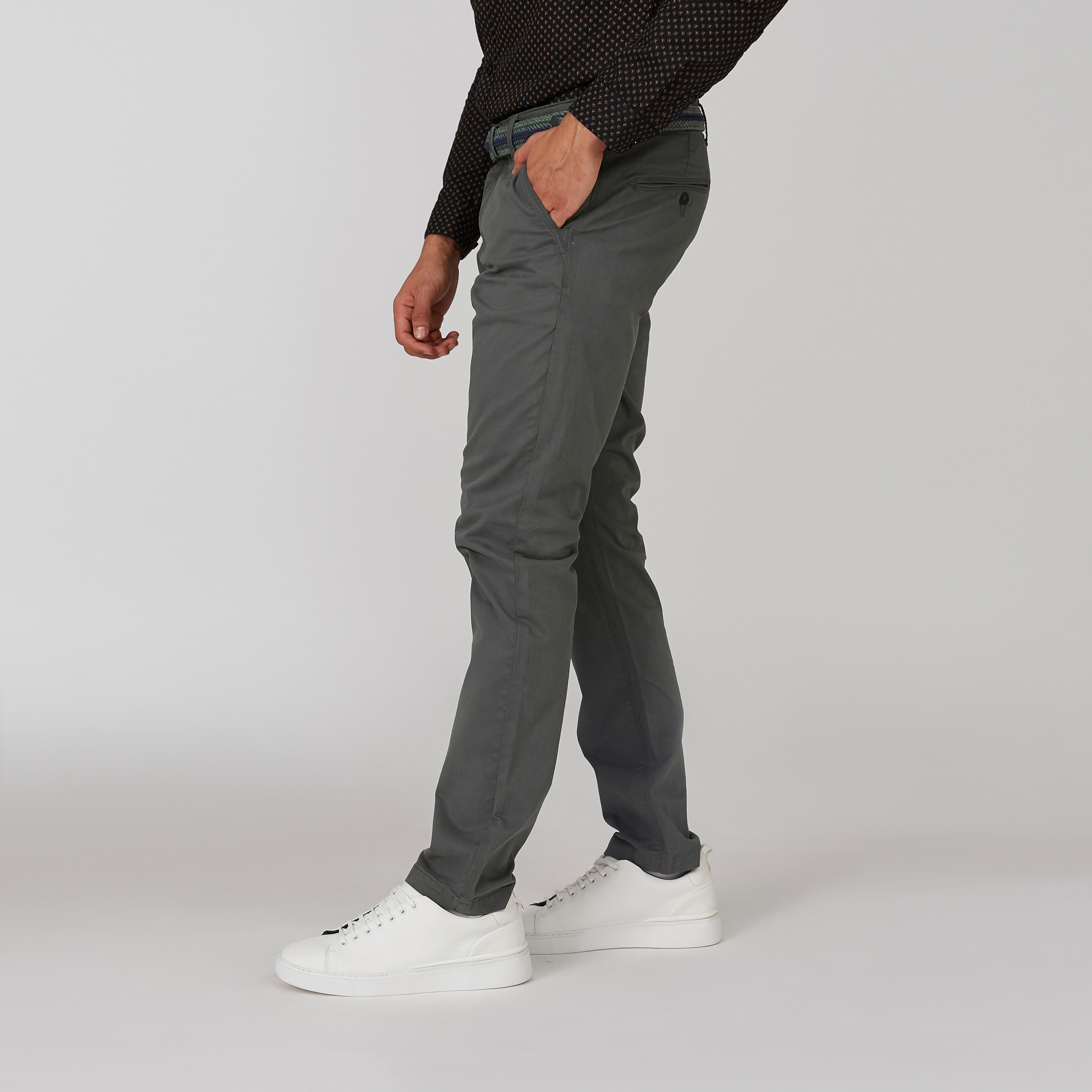 Full Length Plain Chinos with Pocket Detail and Belt Loops-men-clothing-bottoms-trousersandchinos-trousers-image-13