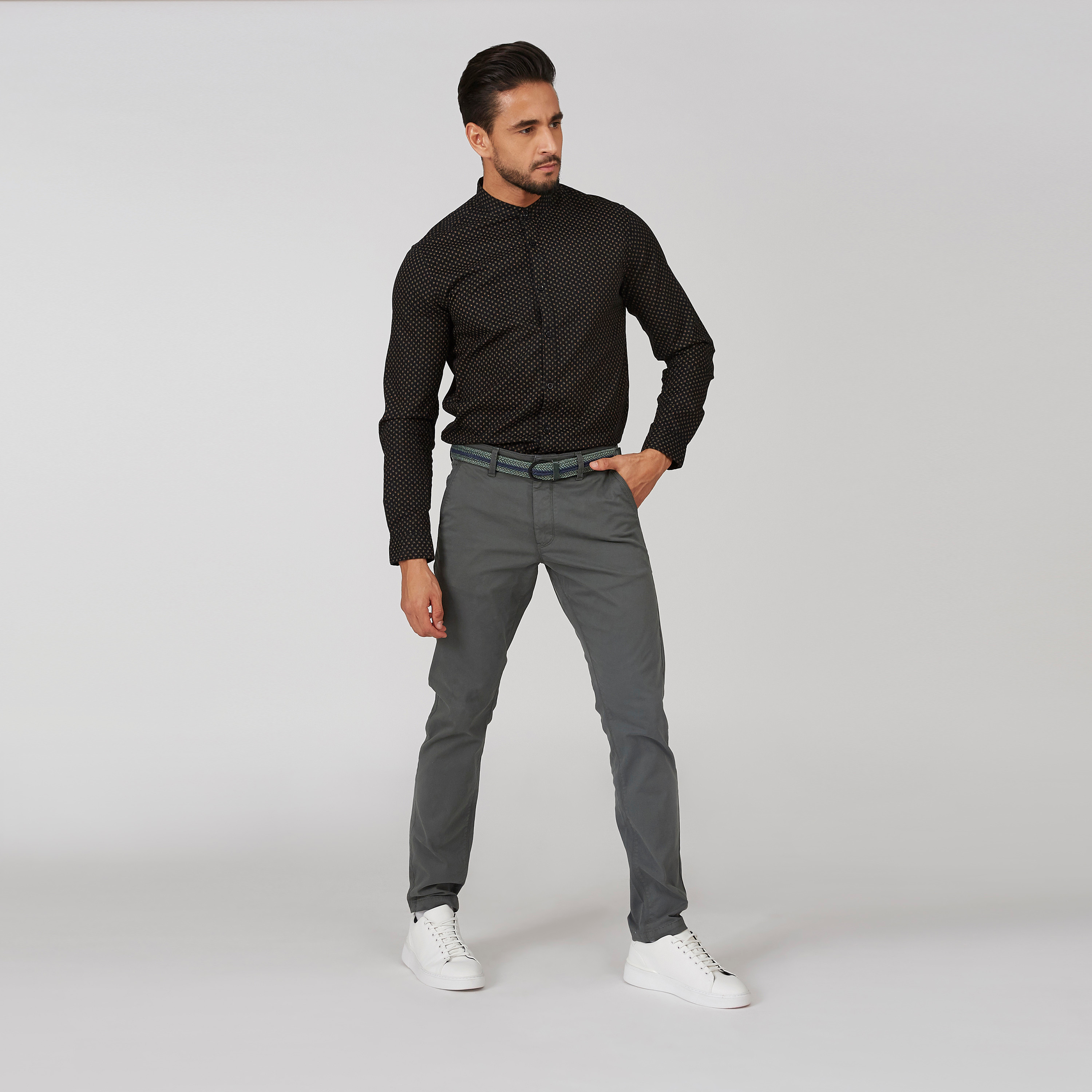 Full Length Plain Chinos with Pocket Detail and Belt Loops-men-clothing-bottoms-trousersandchinos-trousers-image-14
