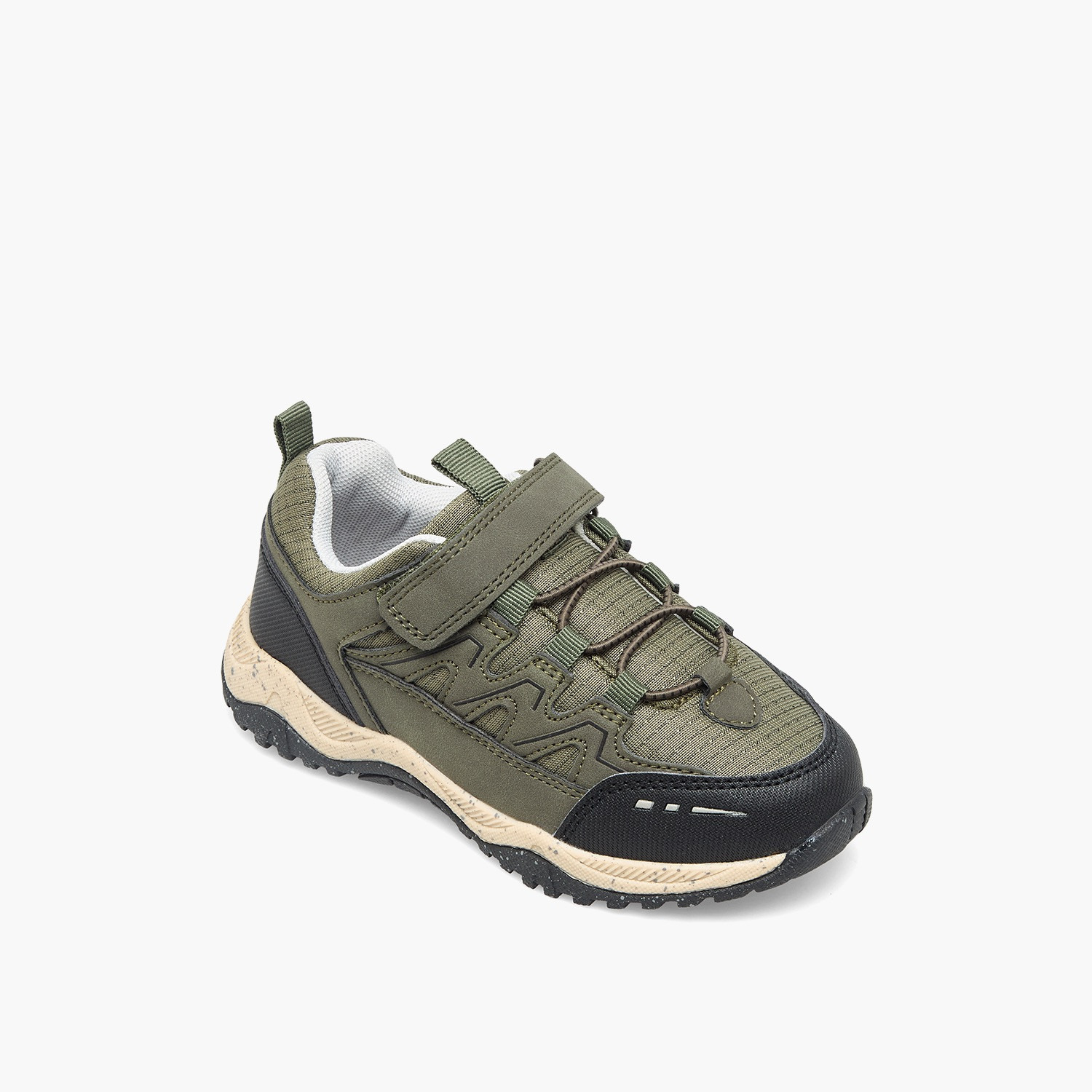 Juniors Boys Hook & Loop Ankle Sneakers-boys-shoes-sneakers-image-2