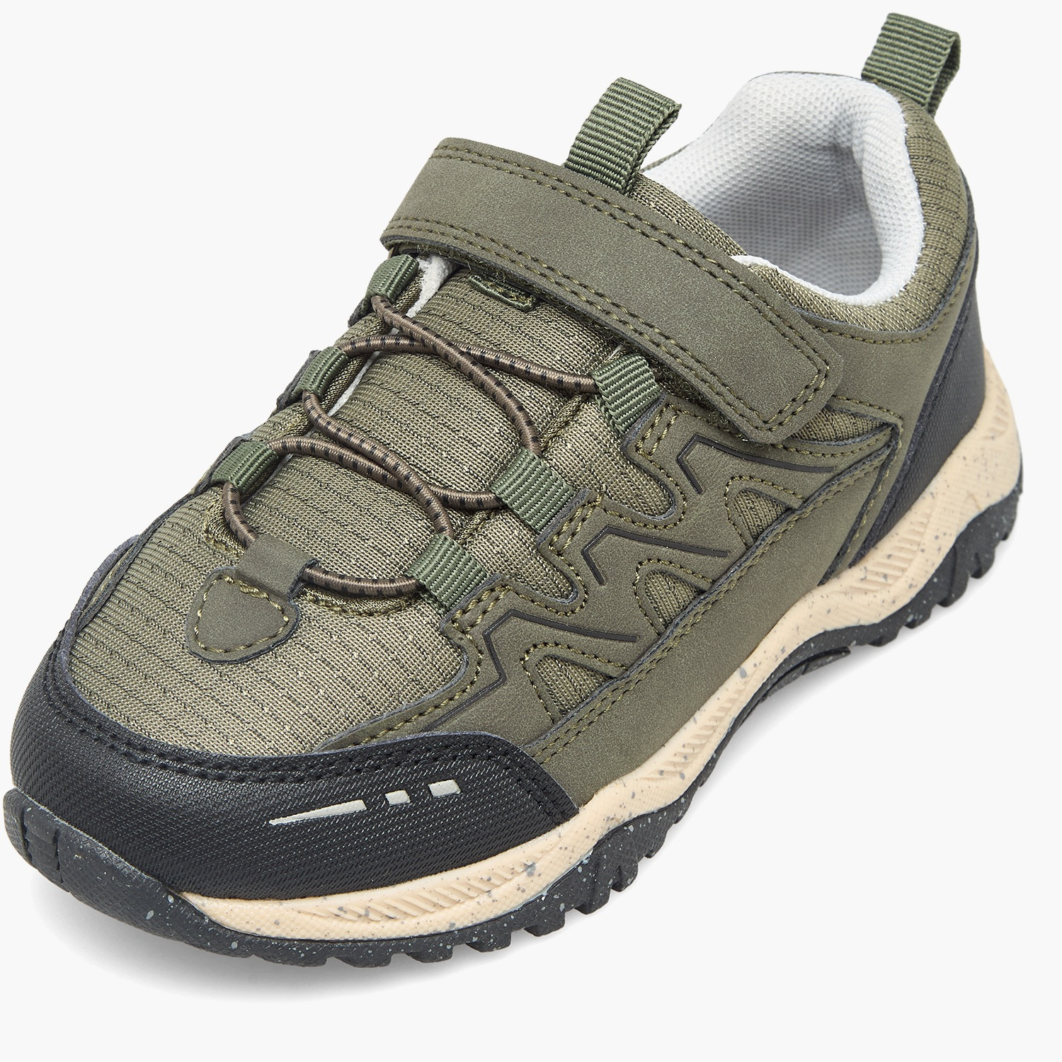 Juniors Boys Hook & Loop Ankle Sneakers-boys-shoes-sneakers-image-4