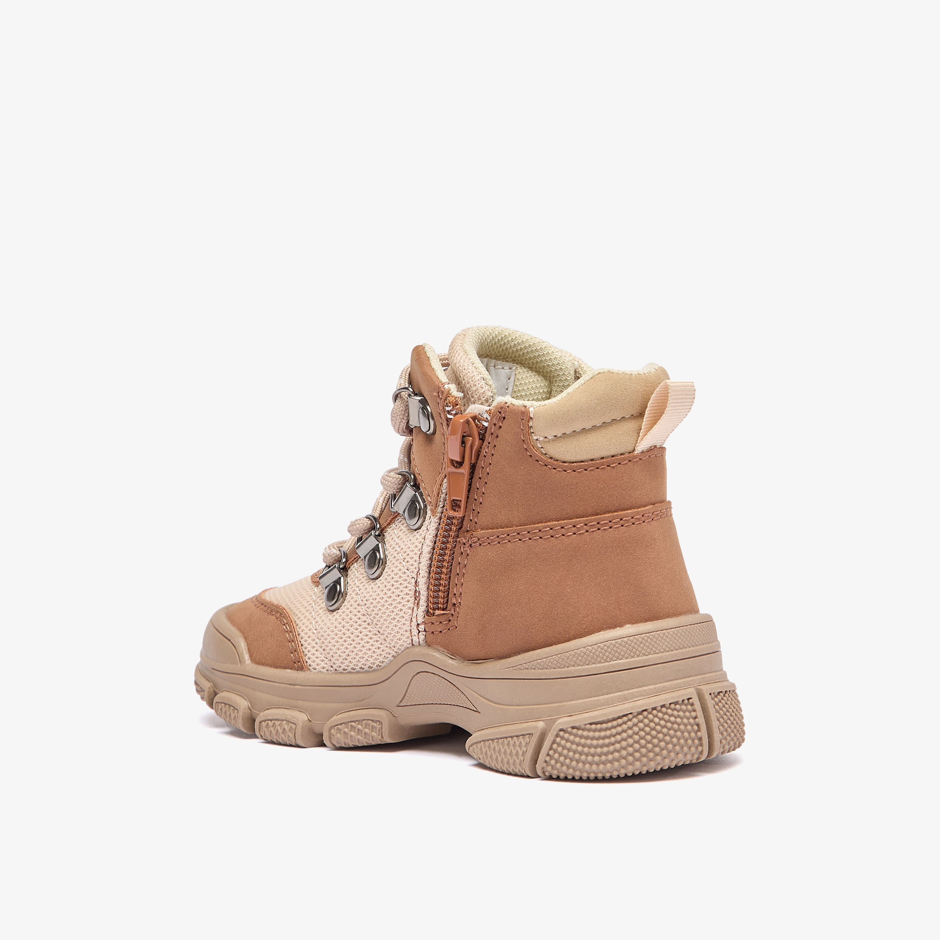 بوت بطول الكاحل بألواح وسحاب إغلاق للأولاد من لي كوبر-boys-shoes-boots-image-7