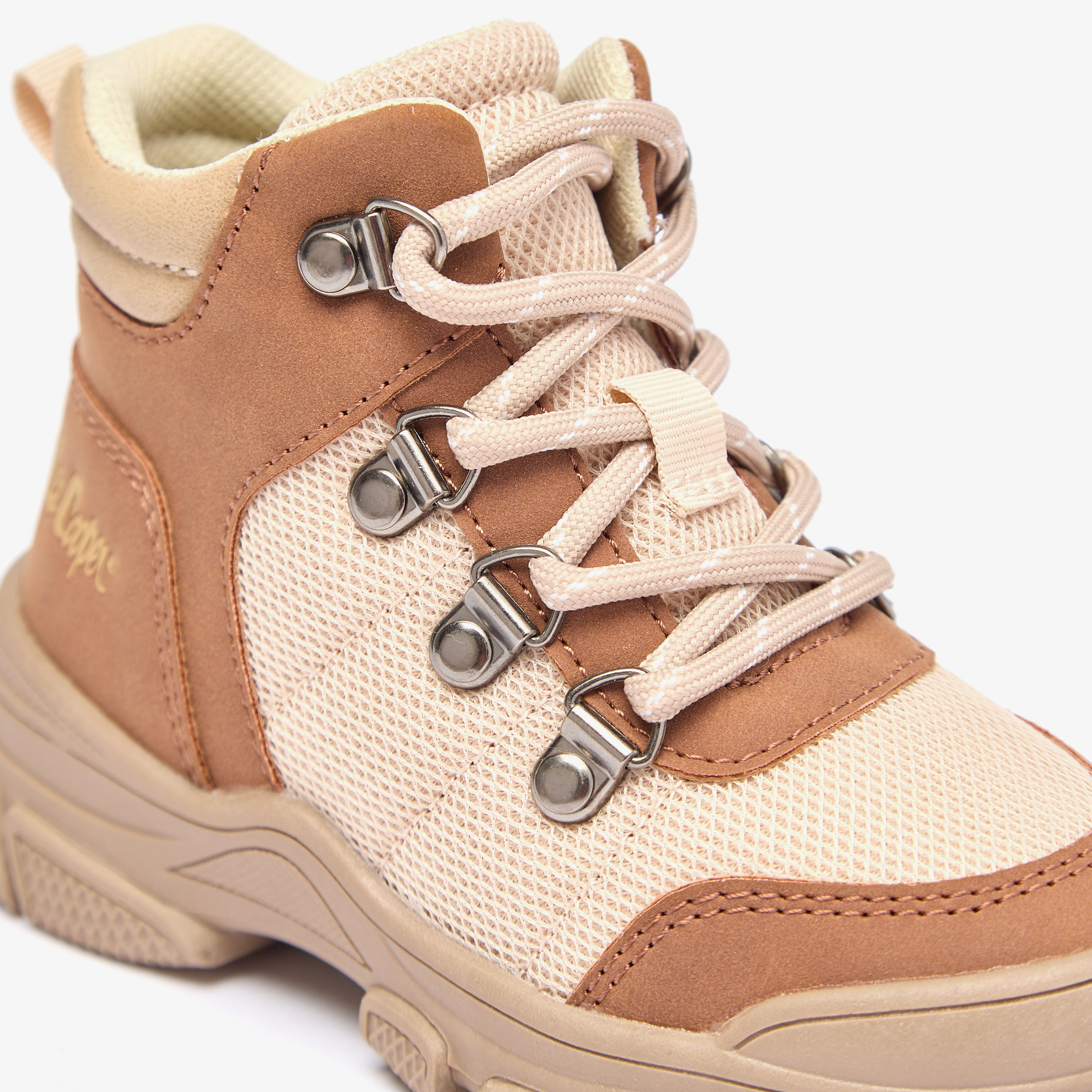 بوت بطول الكاحل بألواح وسحاب إغلاق للأولاد من لي كوبر-boys-shoes-boots-image-10