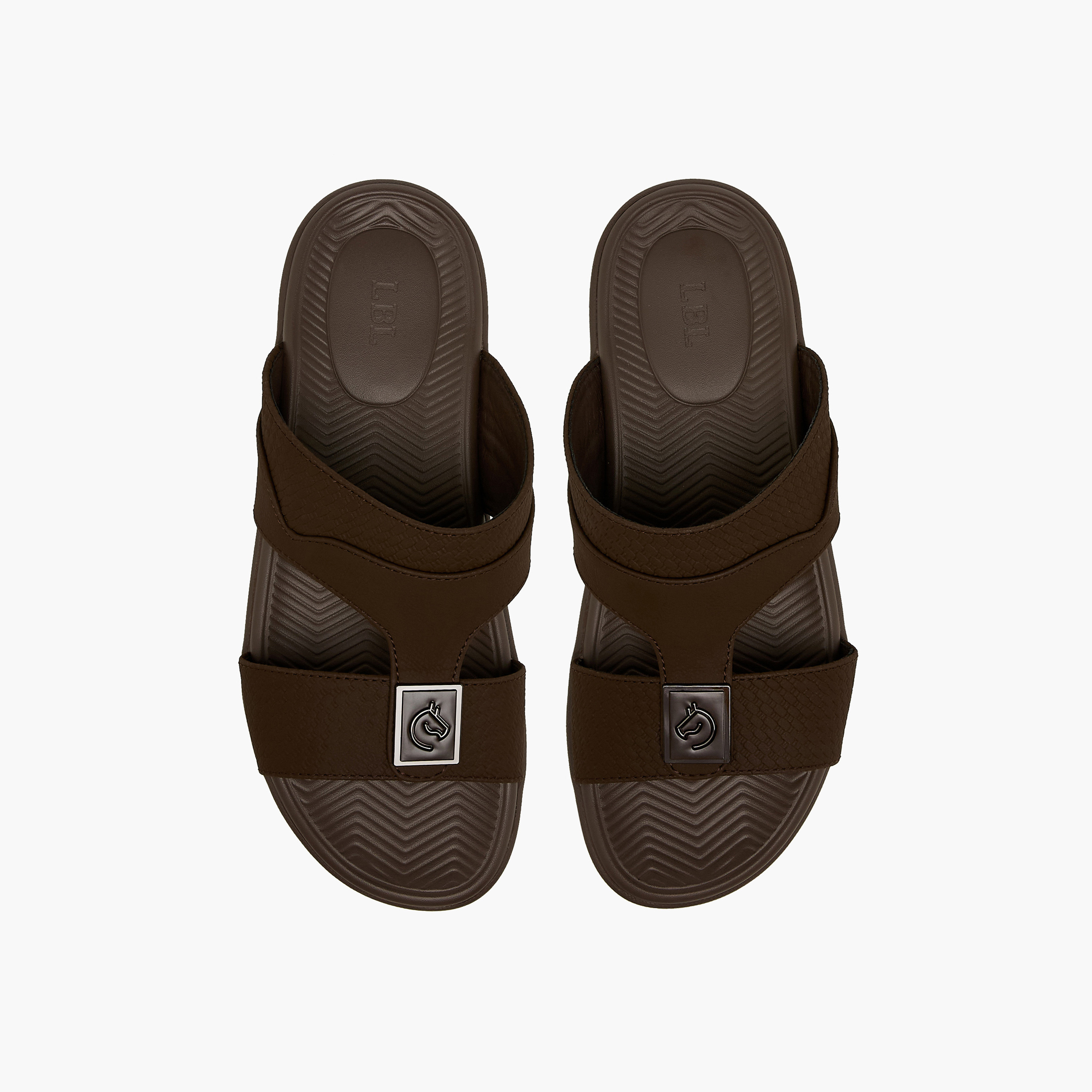LBL by Shoexpress Men Textured Arabic Sandals-men-shoes-sandals-image-1