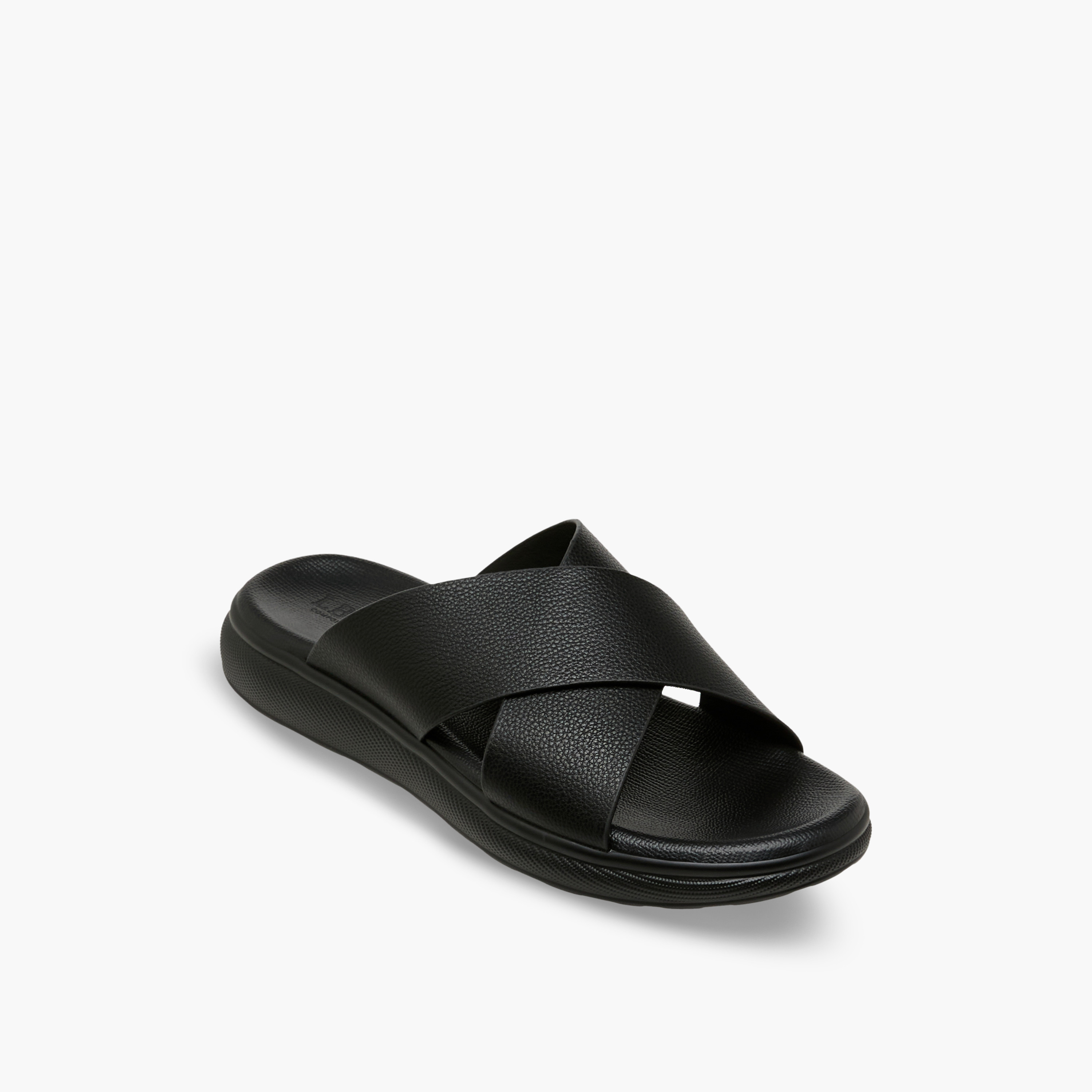 LBL by Shoexpress Men Solid Cross Strap Sandals-men-shoes-sandals-image-2