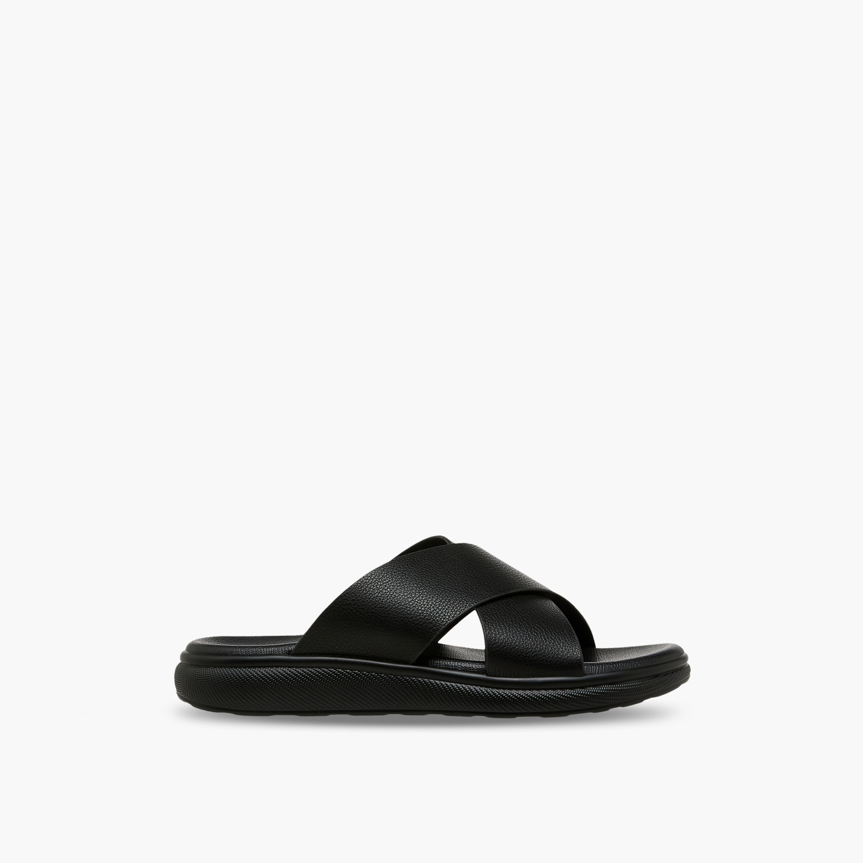LBL by Shoexpress Men Solid Cross Strap Sandals-men-shoes-sandals-image-3