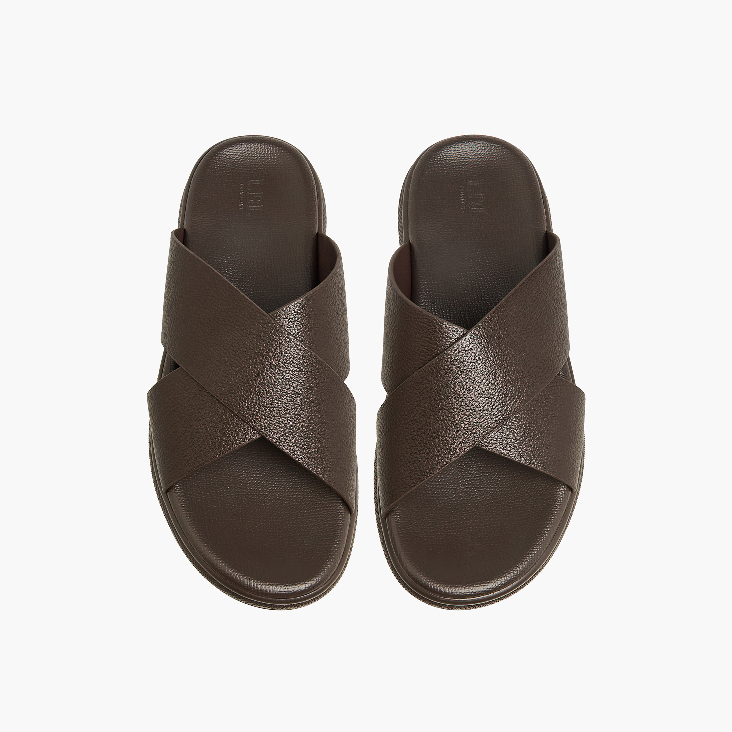 LBL by Shoexpress Men Solid Cross Strap Sandals-men-shoes-sandals-image-1