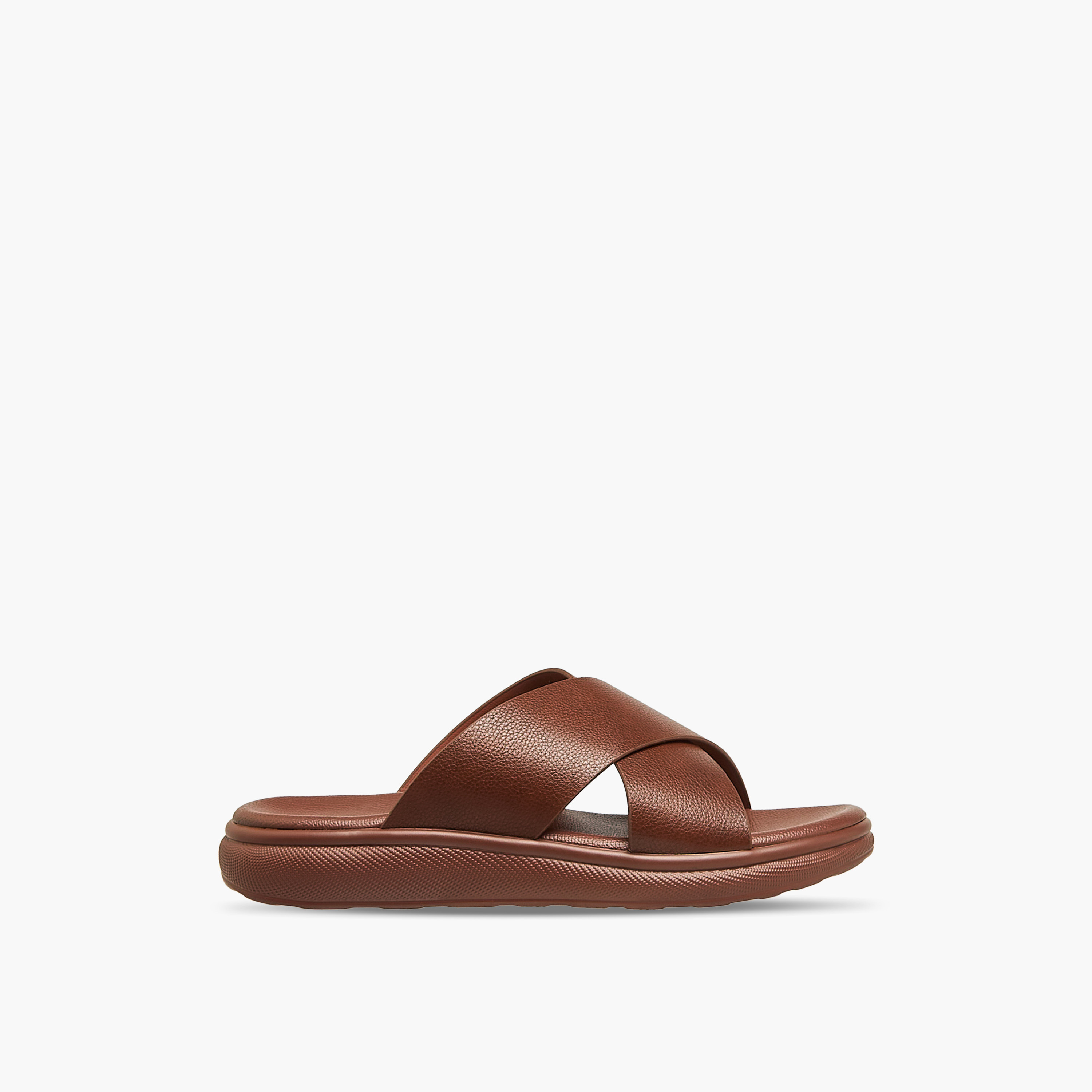 LBL by Shoexpress Men Solid Cross Strap Sandals-men-shoes-sandals-image-3