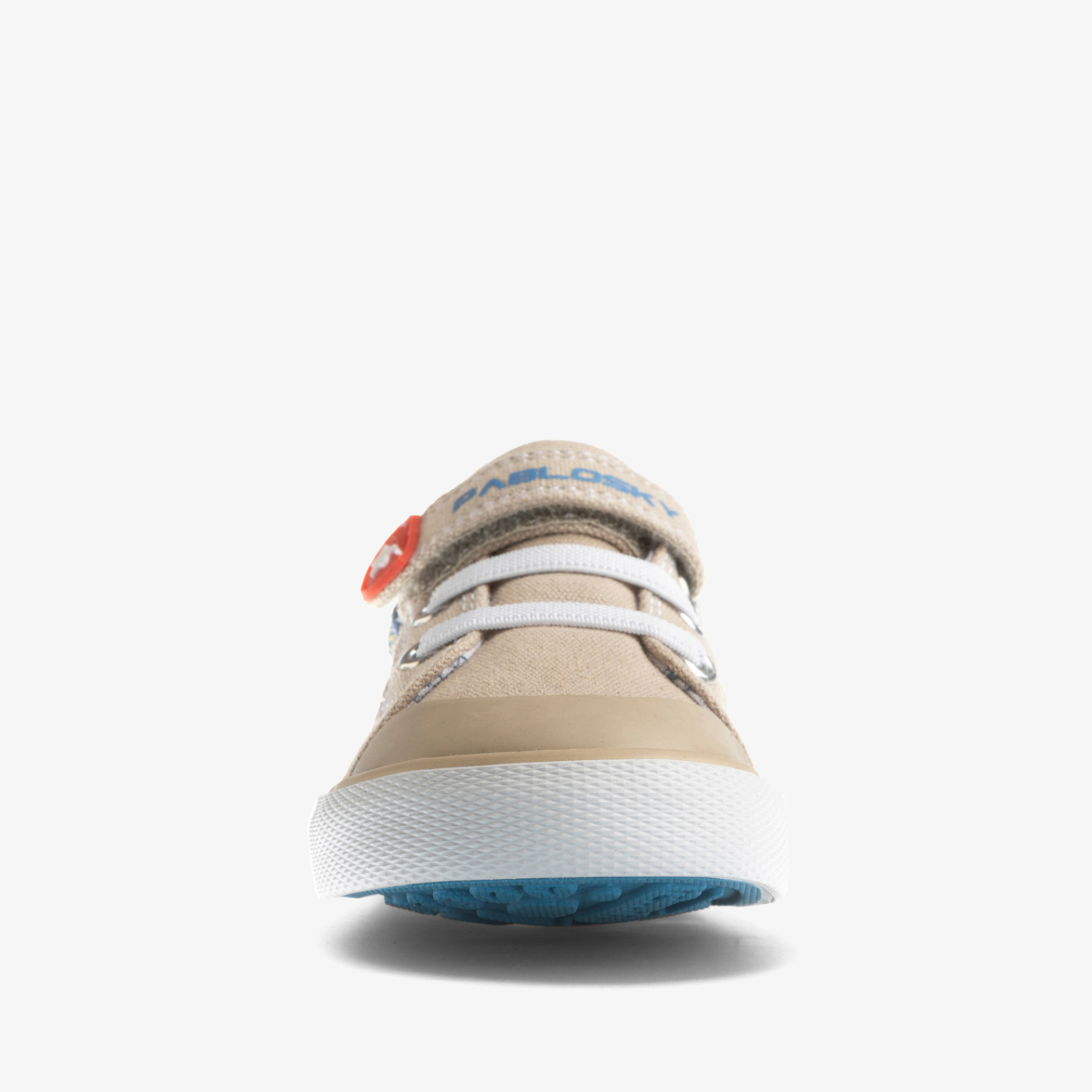 Shop Pablosky Boys Canvas Shoes with Hook and Loop Closure Online Splash Bahrain