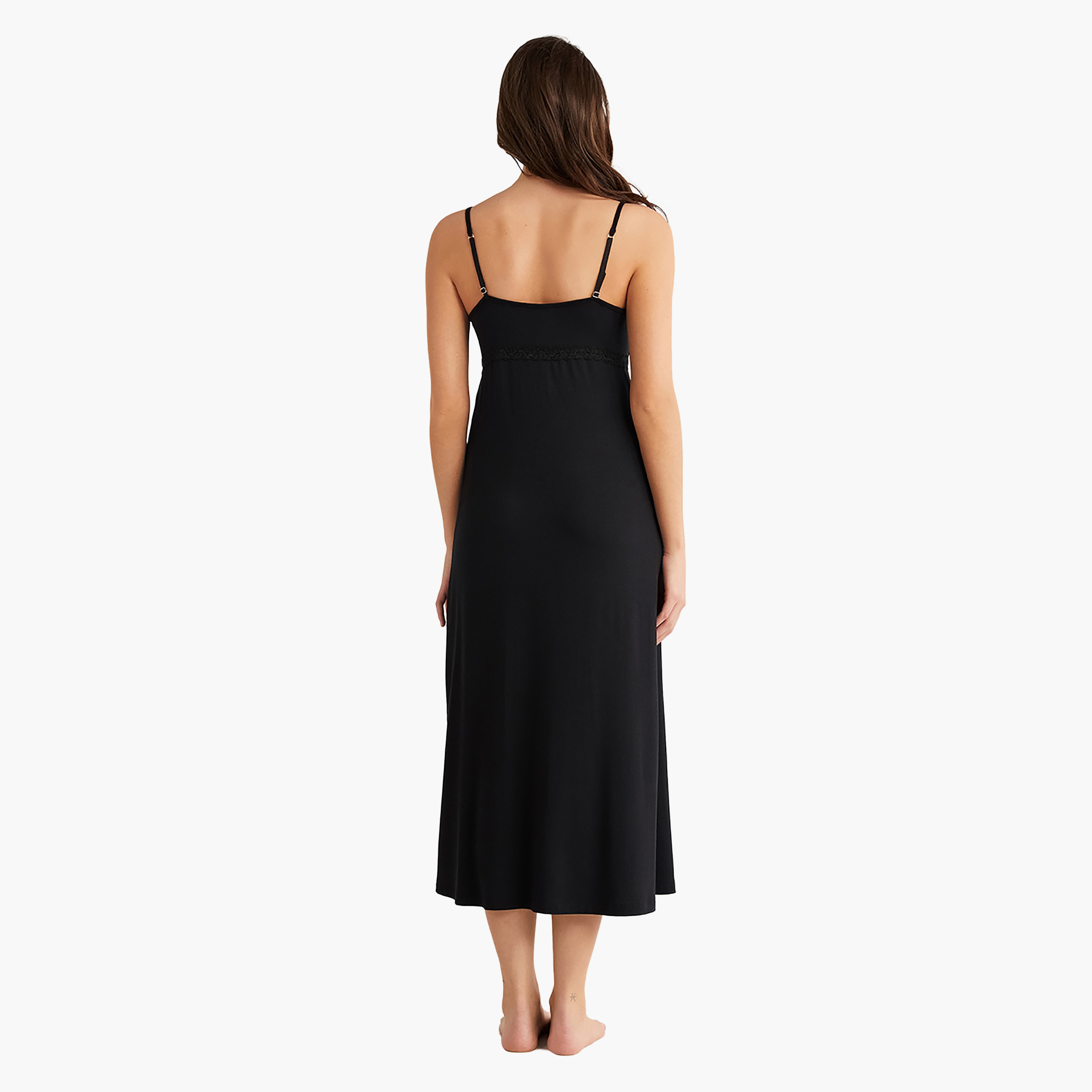 طقم رداء مع فستان منزلق بحزام كتف مزهر ورداء نسائي من بيني موود-women-clothing-nightwear-pyjamas-longsets-image-6