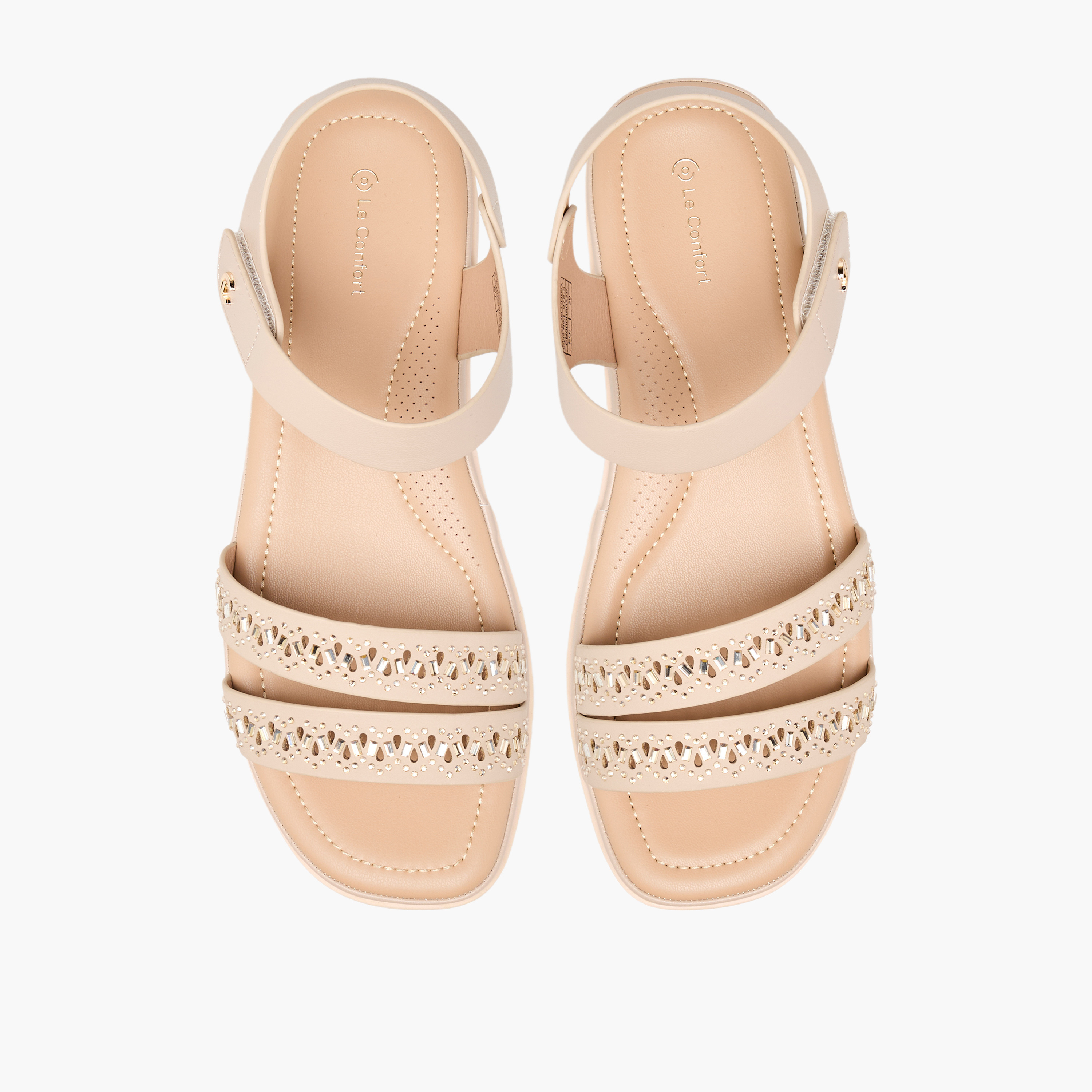 صندل مزين للنساء من لو كونفورت-women-shoes-flats-sandals-image-1