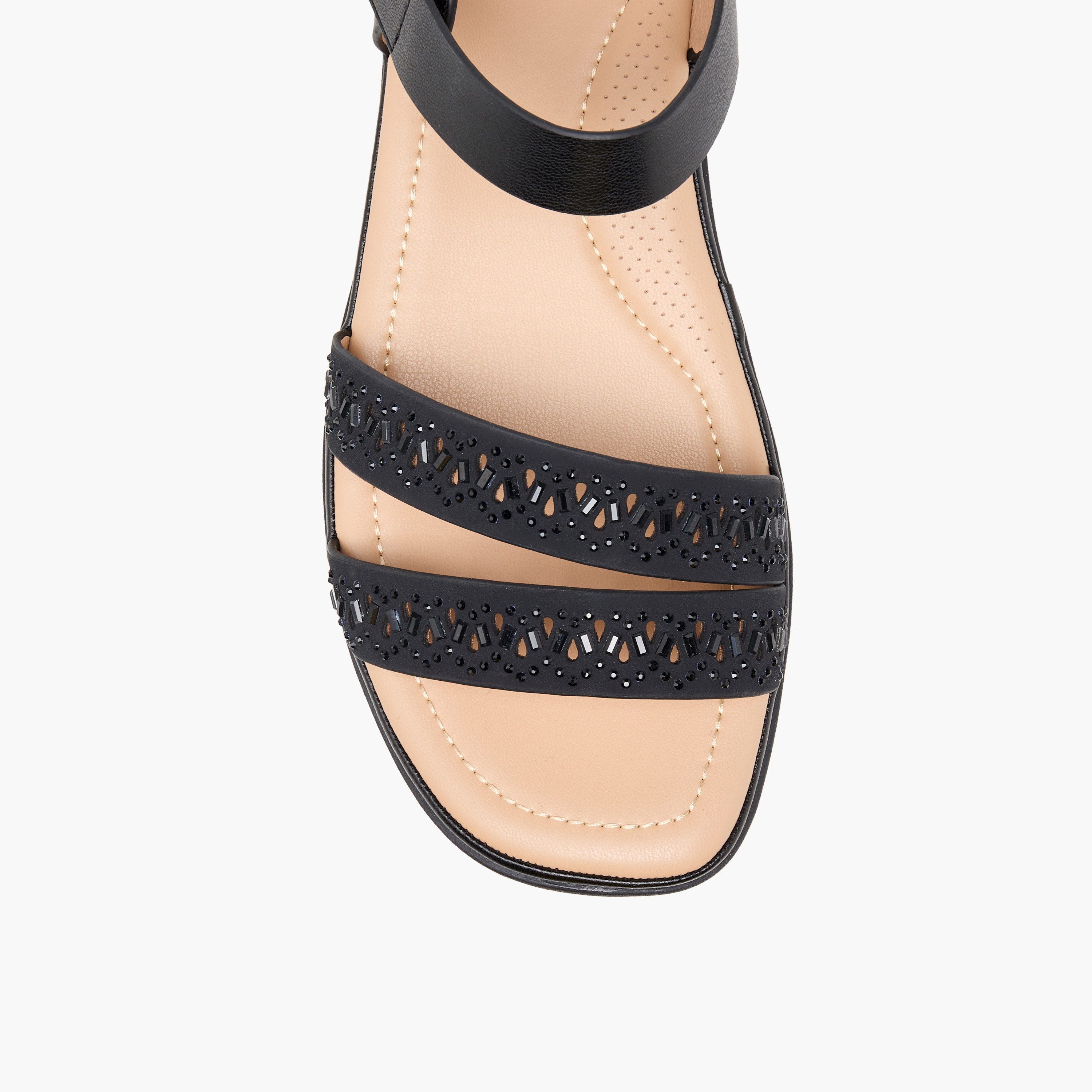 Le Confort Women Embellished Sandals-women-shoes-flats-sandals-image-3