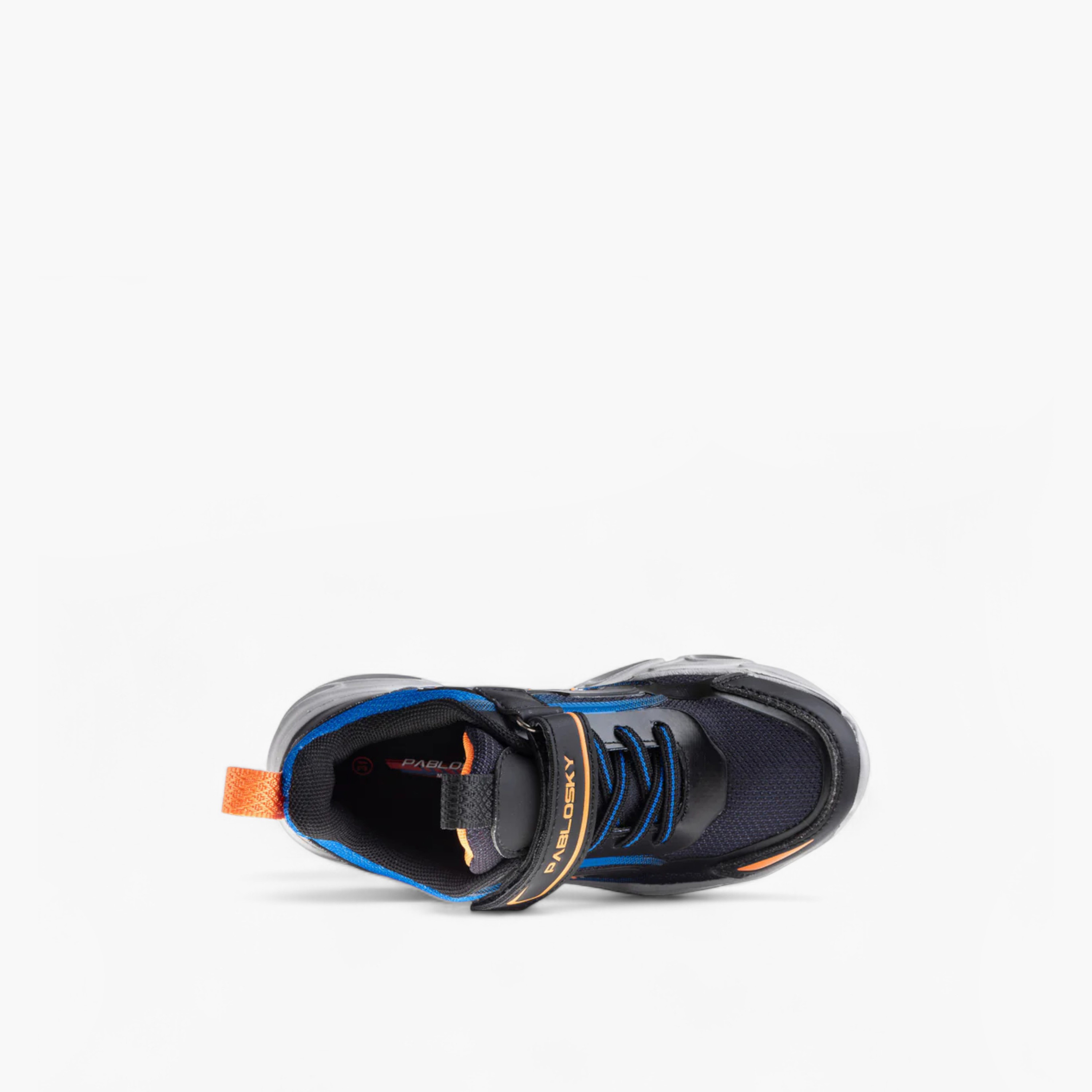 Pablosky Boys' Light-Up Sports Shoes with Hook and Loop Closure-boys-shoes-sports-image-4
