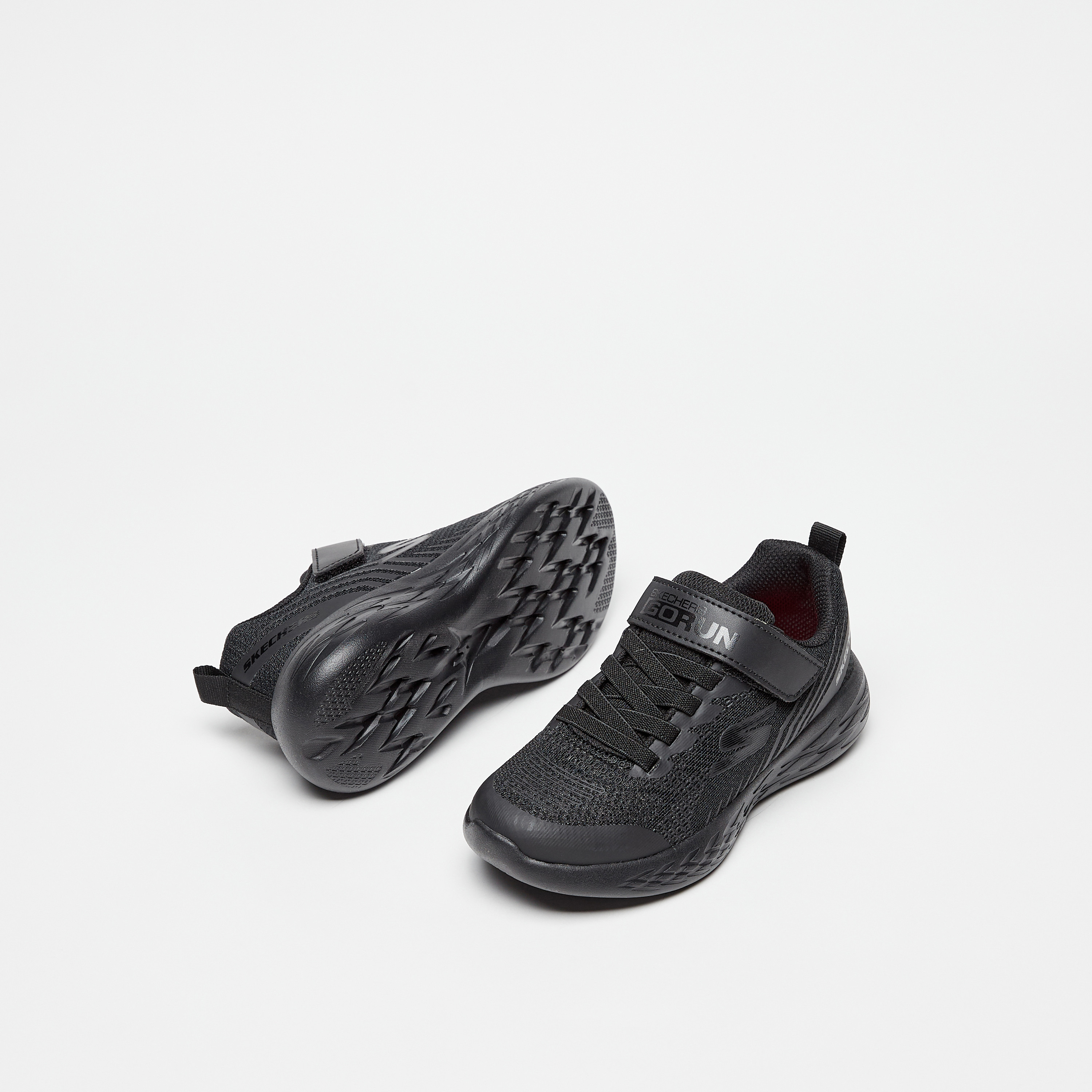 Skechers Kids Go Run 600 Hook & Loop Cushioned Sole Running Shoes-girls-shoes-sports-image-6