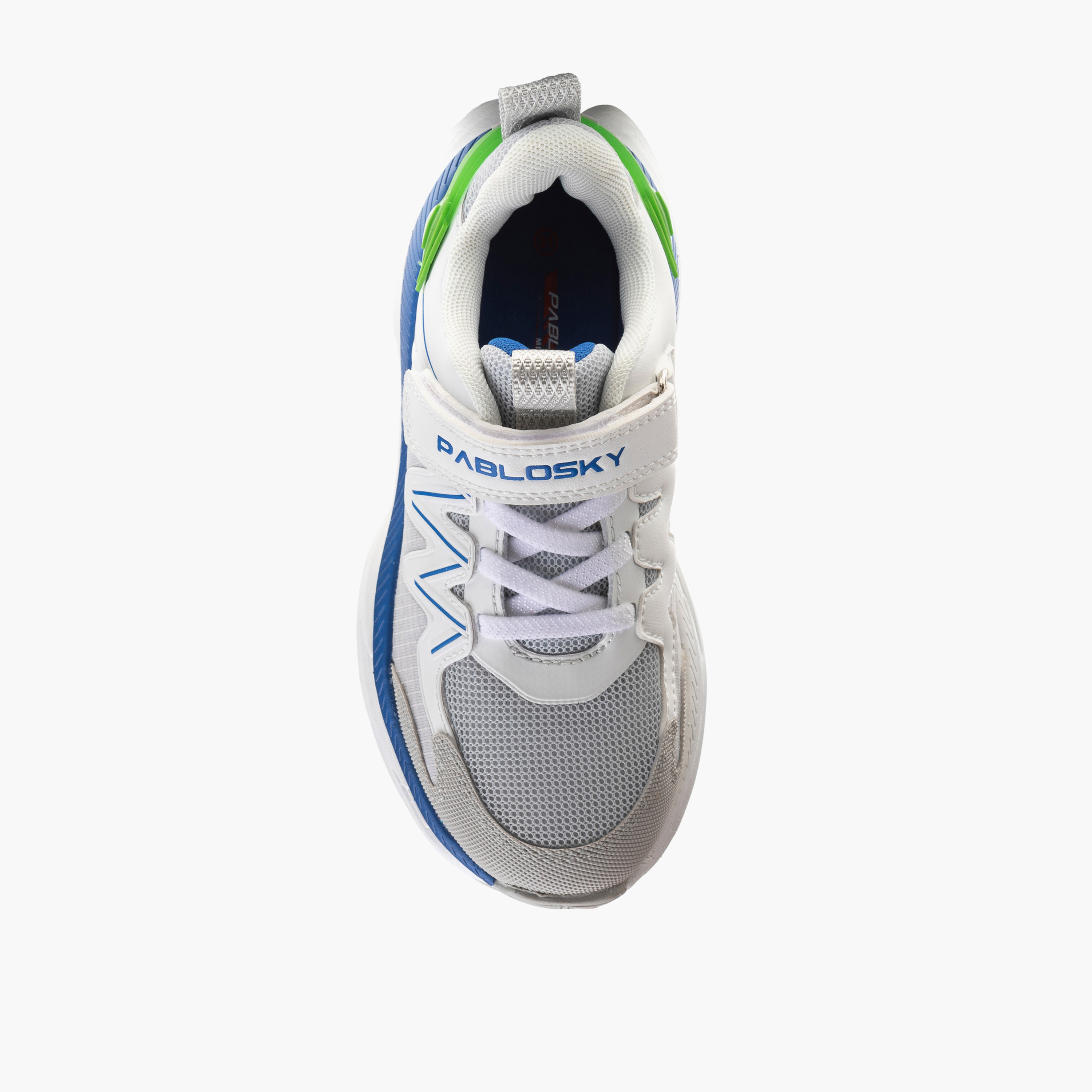 Pablosky Kids' Walking Shoes with Hook and Loop Closure-girls-shoes-schoolshoes-image-4