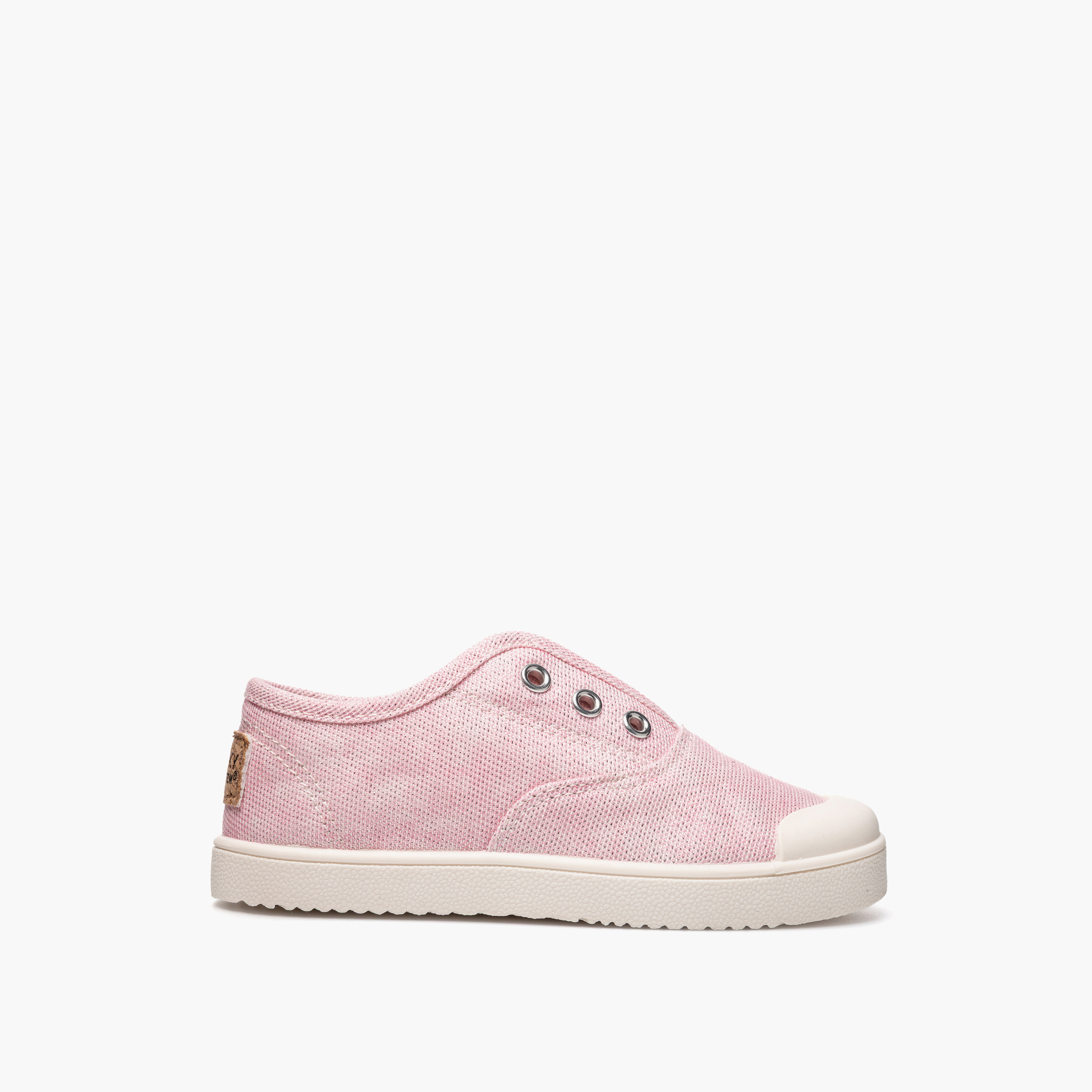 حذاء سنيكرز كانفاس بحلقات معدنية من بابلوسكي-baby-girls-shoes-closedshoes-image-2