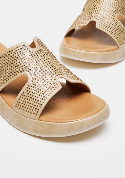 Le Confort Heat-Seal Detail Slip-On Sandal-Women%27s Flat Sandals-image-5